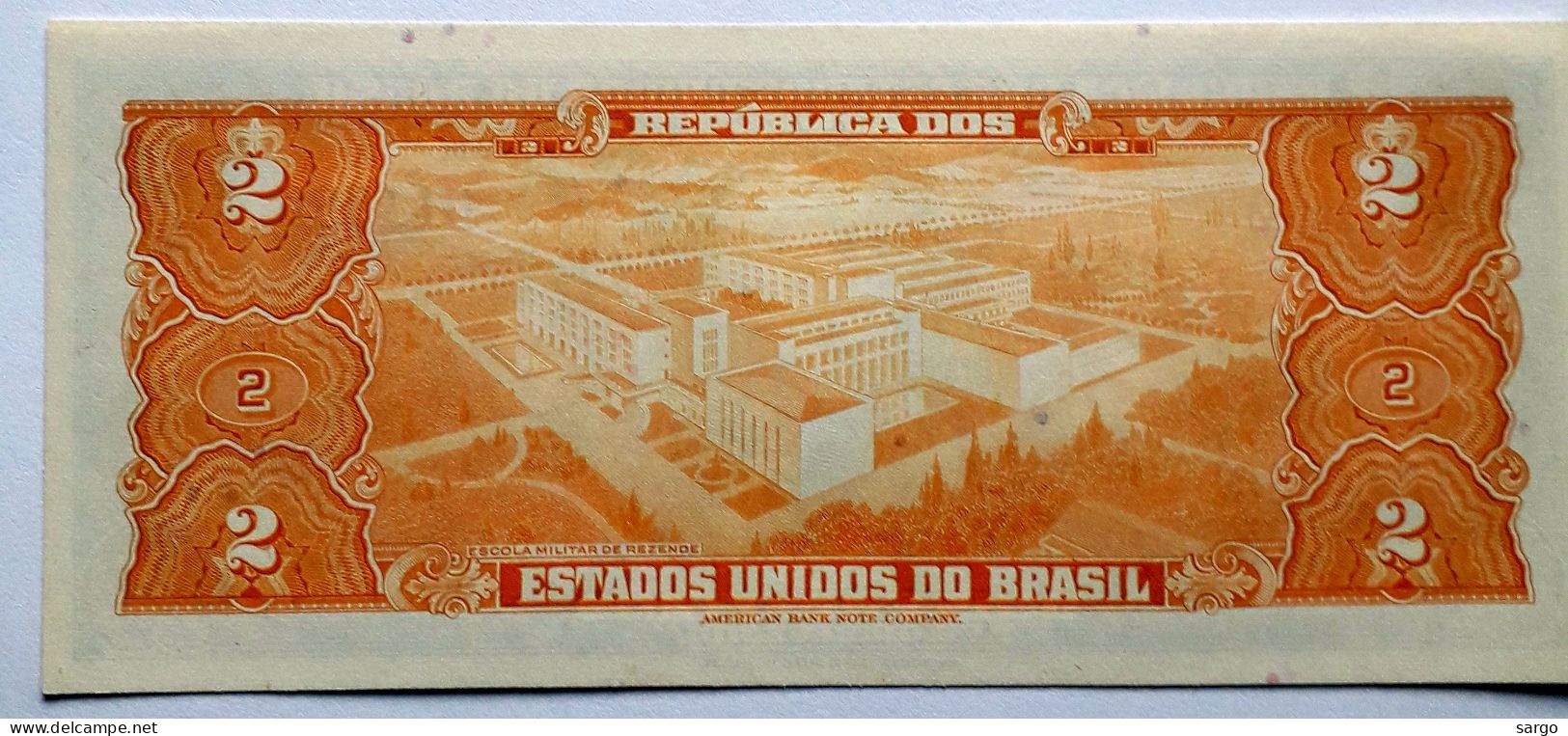 BRAZIL - 2 CRUZEIROS - P 151 B (1956 -1958) - UNC - BANKNOTES - PAPER MONEY - CARTAMONETA - - Brasile
