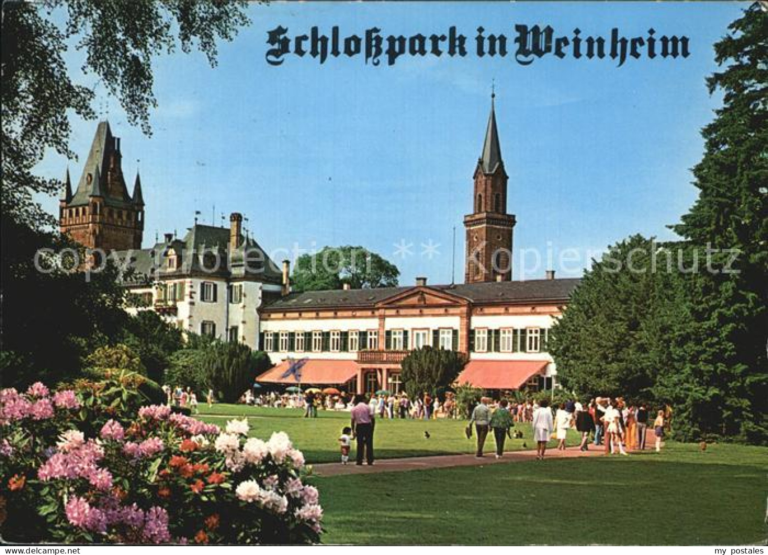 72498307 Weinheim Bergstrasse Schlosspark  Weinheim - Weinheim
