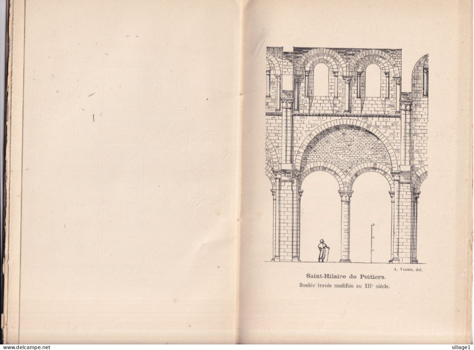 SAINT-HILAIRE DE POITIERS (Vienne 86) études Archéologique Par Eugène LEFEVRE-PONTALIS Caen 1905 - Poitou-Charentes