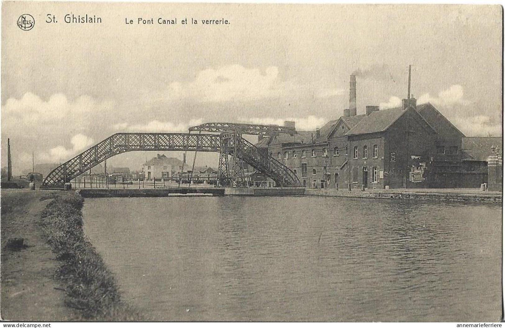 St.Ghislain. Le Pont Canal Et La Verrie - Saint-Ghislain