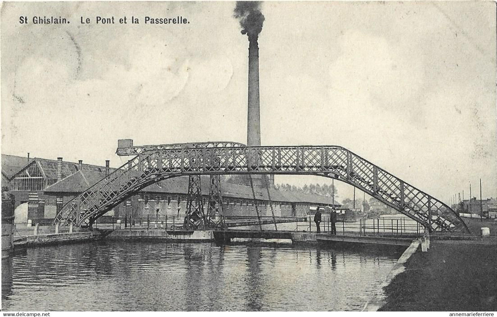St.Ghislain. Le Pont Et La Passerlle - Saint-Ghislain
