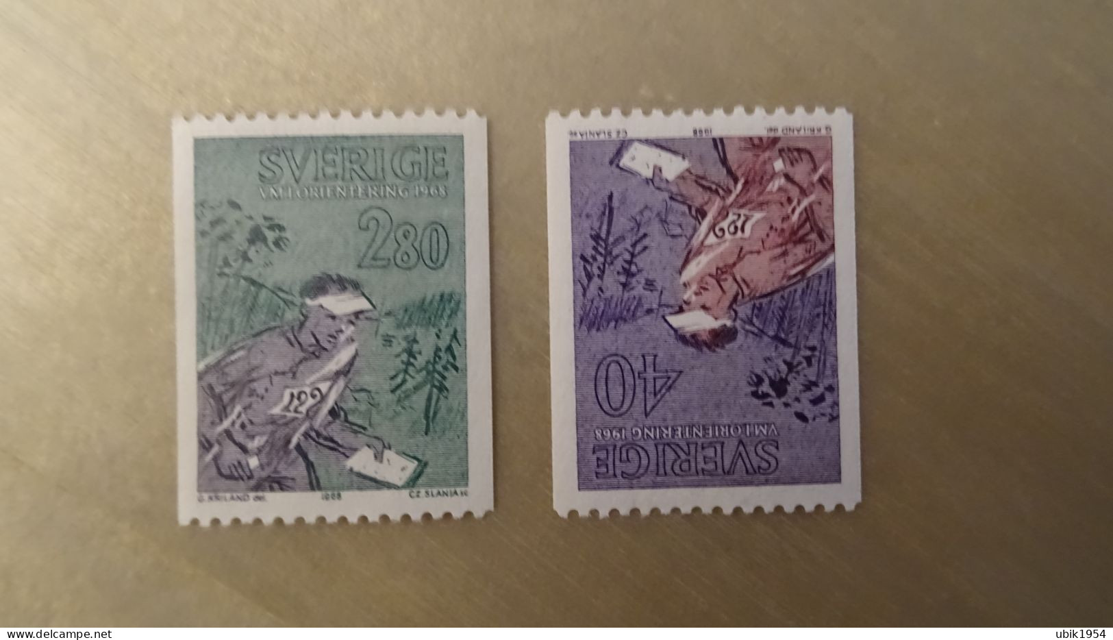 1968 MNH+MH (40 öre) B61 - Unused Stamps