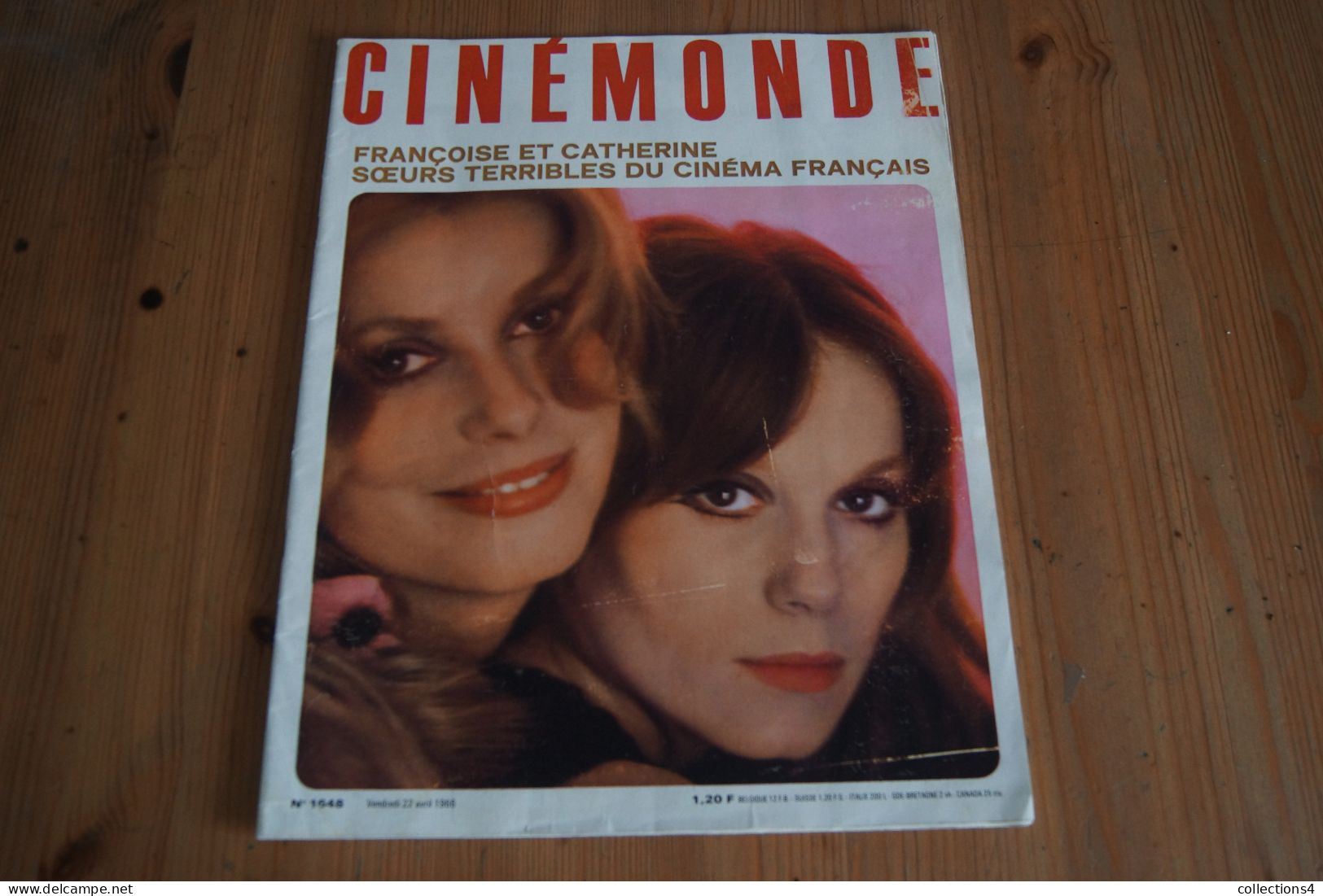 CINEMONDE 1648 DENEUVE DORLEAC VENTURA PELLEGRIN YUL BRYNNER PETULA CLARK THEO SARAPO 1966 - Cinéma