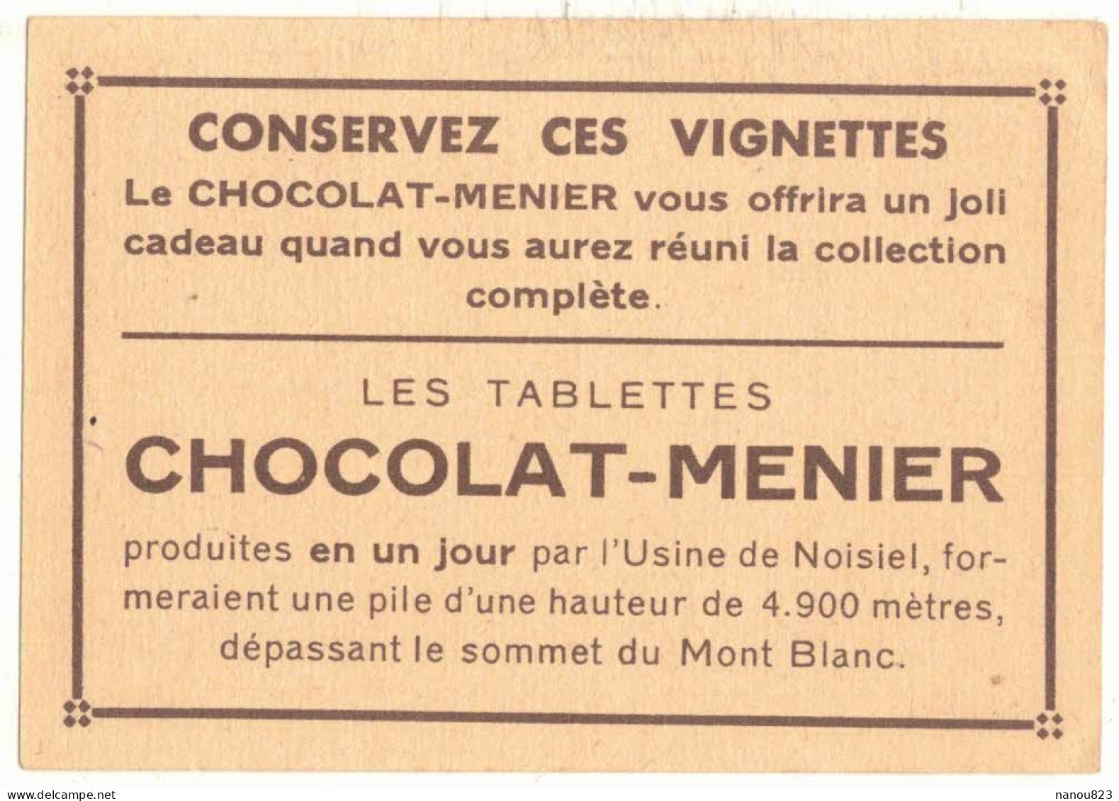 IMAGE CHROMO CHOCOLAT MENIER NOISIEL 231 ITALIE POMPEI MAISON VETII CITE ANTIQUE SANCTUAIRE CULTE LARES CAMPANIE UNESCO - Menier