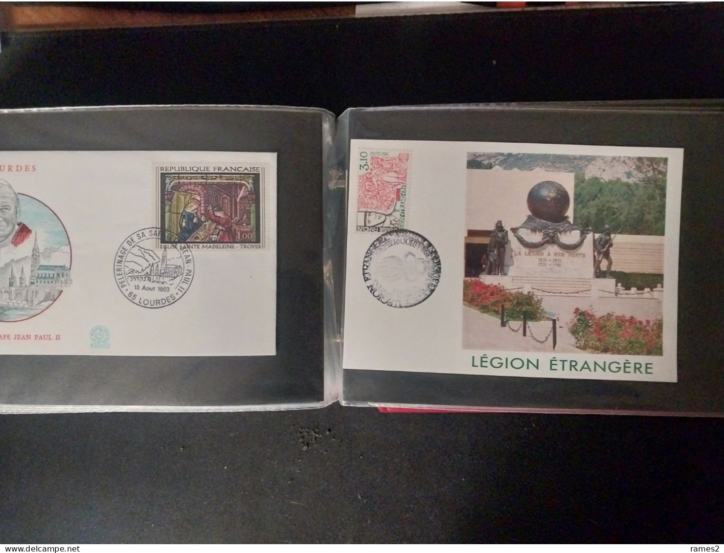 Album avec FDC de France total 89...