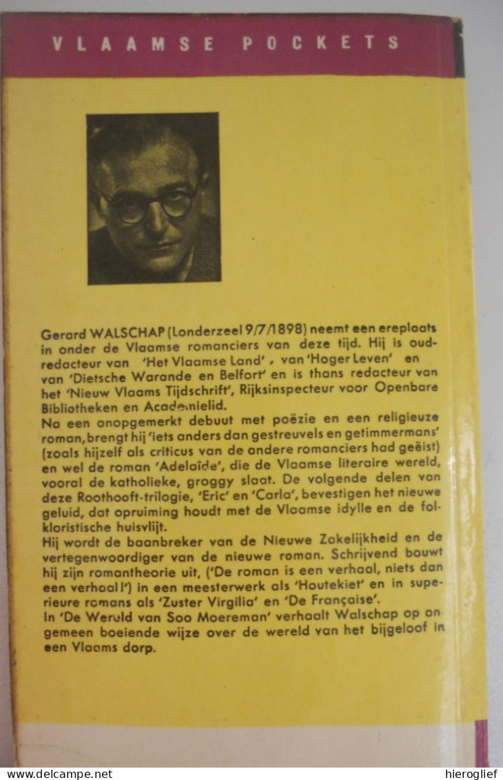 De Wereld Van Soo Moereman Door Gerard Baron Walschap ° Londerzeel + Antwerpen / Hasselt Heideland VP16 - Littérature