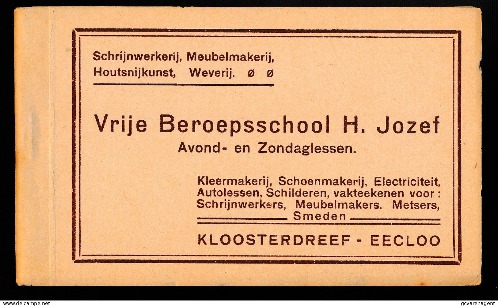 EEKLO - BOEKJE MET 11 POSTKAARTEN  - VRIJE BEROEPSSCHOOL H.JOZEF - ALLES AFGEBEELD     ZIE SCANS - Eeklo