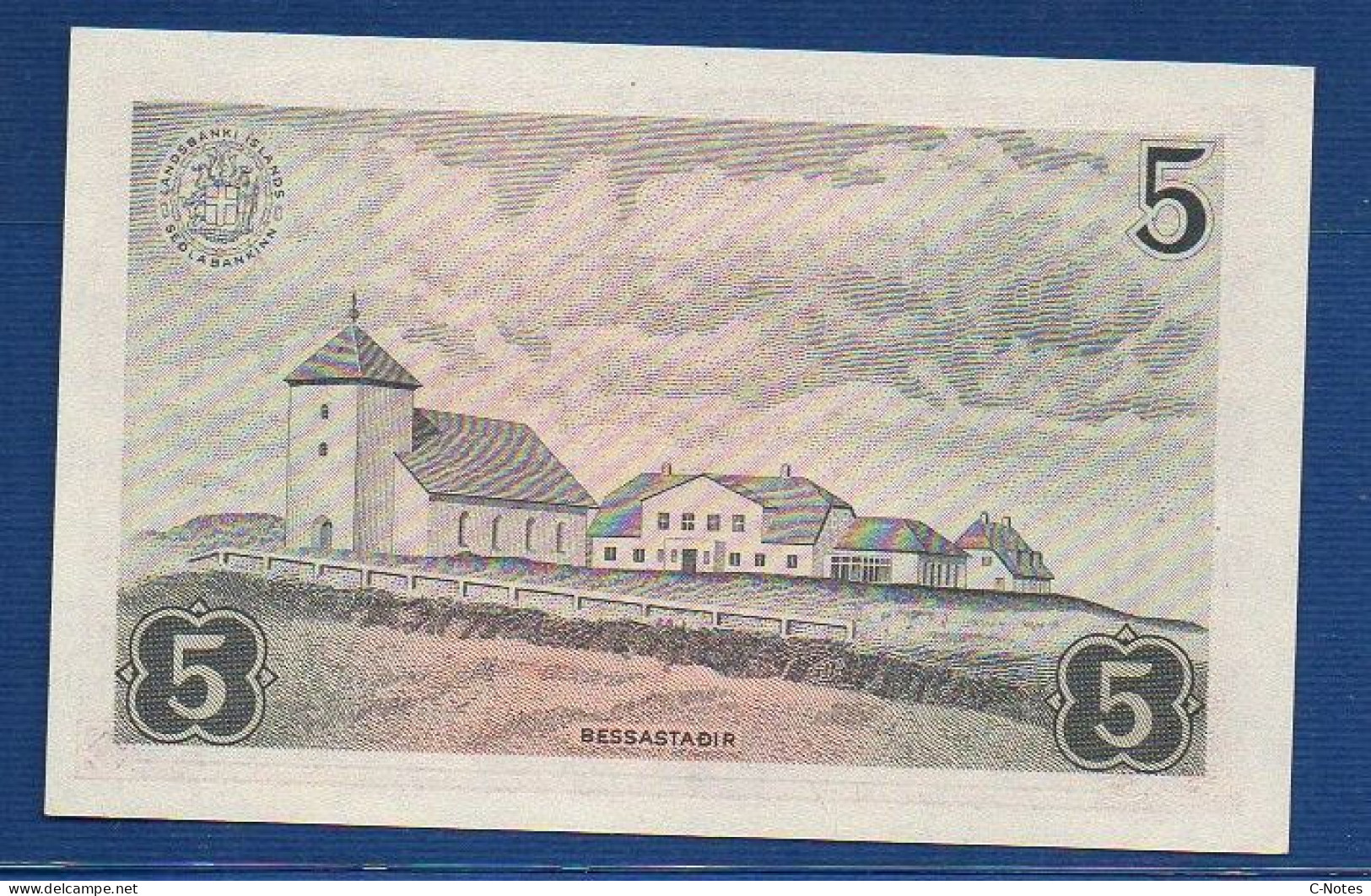 ICELAND - P.37a – 5 Krónur L. 21.06.1957 UNC, S/n A1811120 - Island