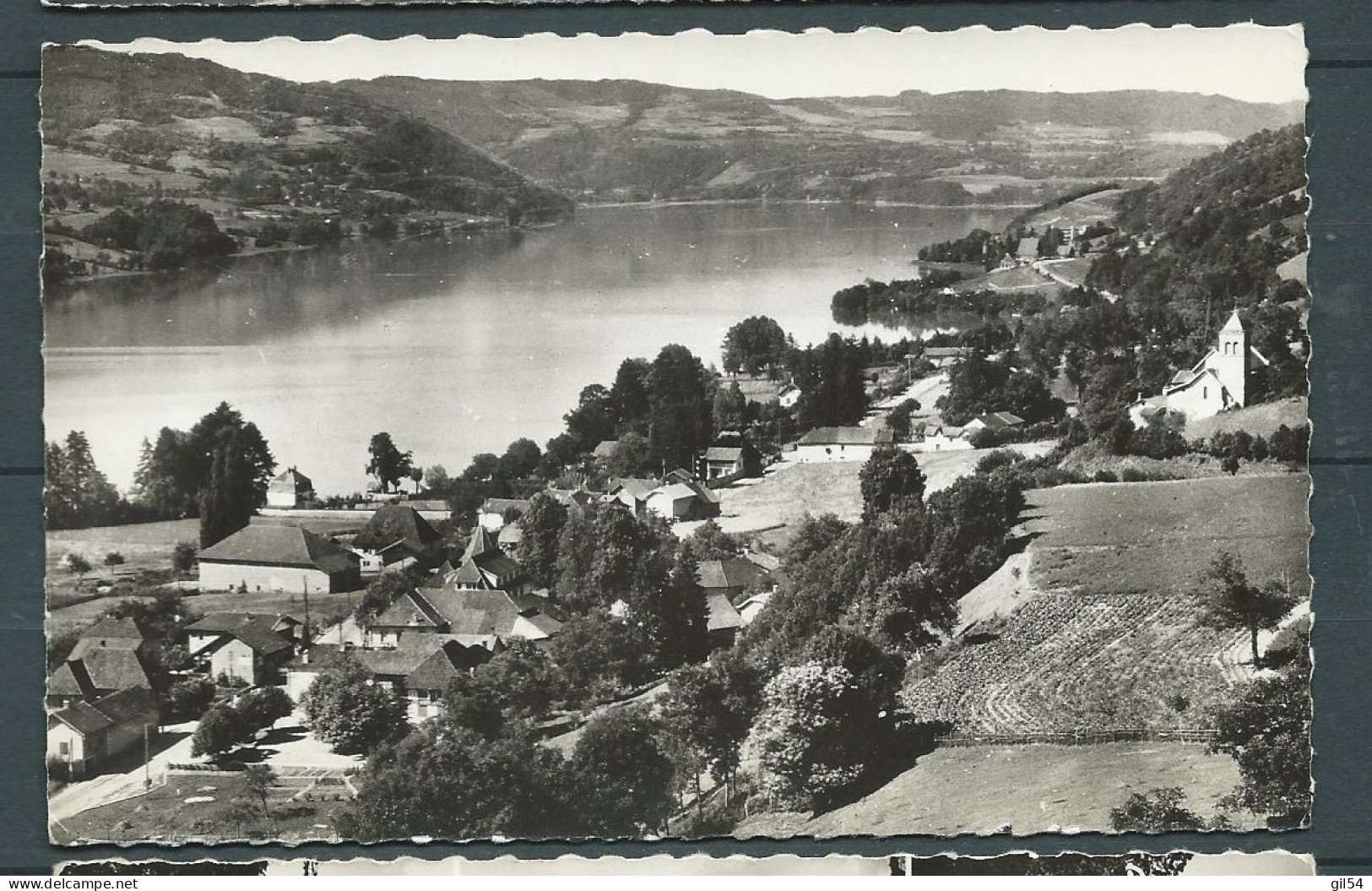 Cpsm Pf - Paladru Les Bains ( Isère 38): Et Le Lac De Charavines. - FAP 20077 - Paladru