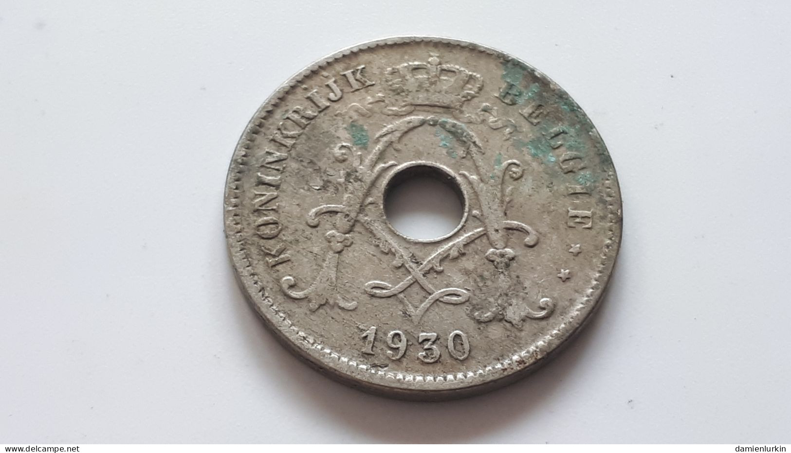 BELGIQUE ALBERT PREMIER 10 CENTIMES 1930 VL ETOILE SUR 2 POINTES COTES : 1,5€-5€-15€-45€ - 10 Cents