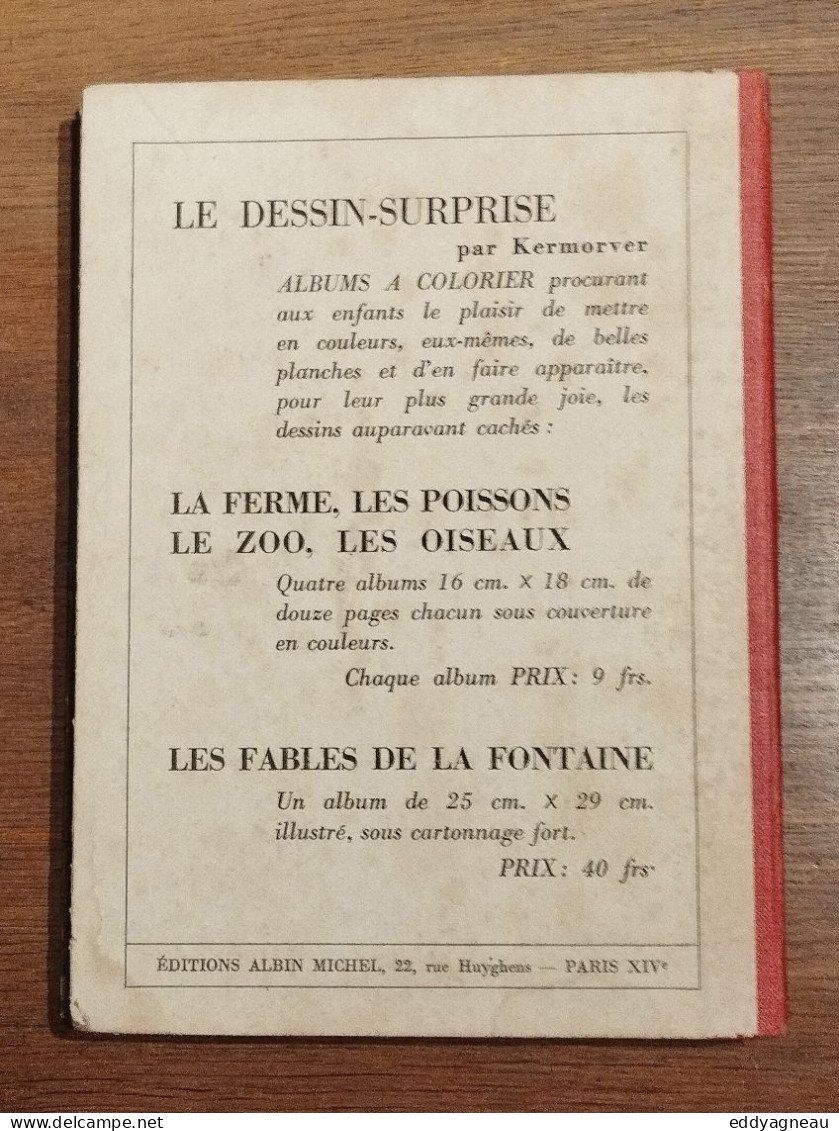 Rob-Vel - Le Hédan - Poucet - Reliure 3° trimestre 1947 - Albin Michel