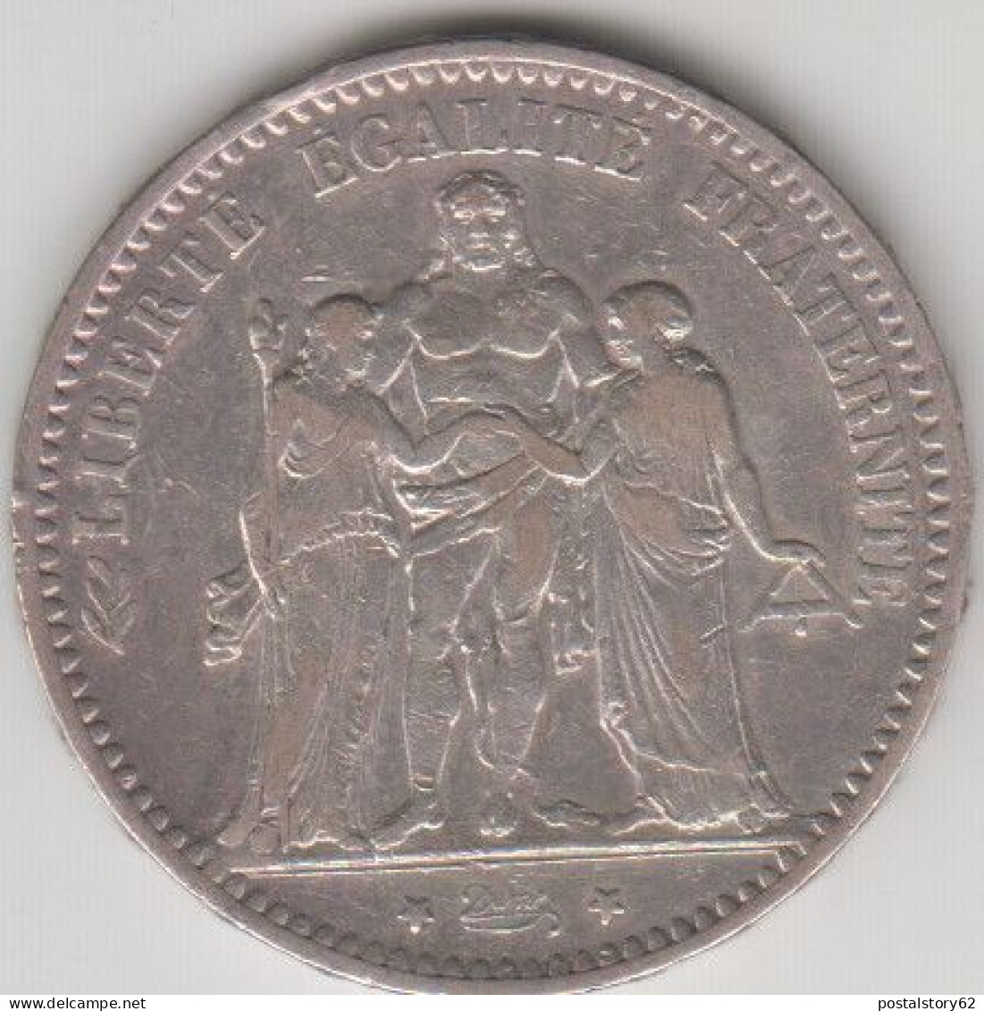 Francia, Terza Repubblica Moneta Arg. 5 Francs 1874 - 5 Francs