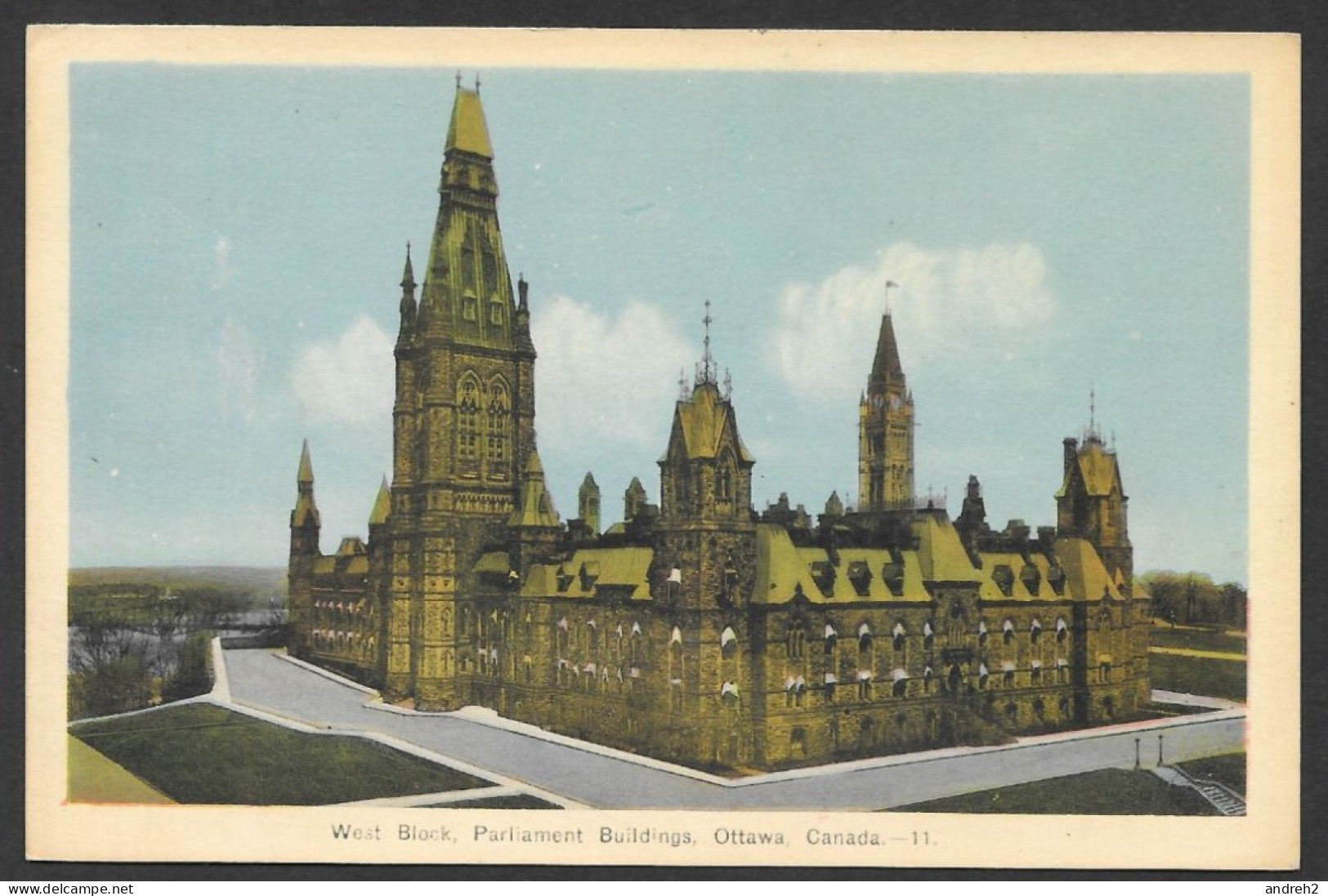 Ottawa - Ontario - C.P.A. - West Block Parliament Buildings - No:11 - By Peco - Ottawa