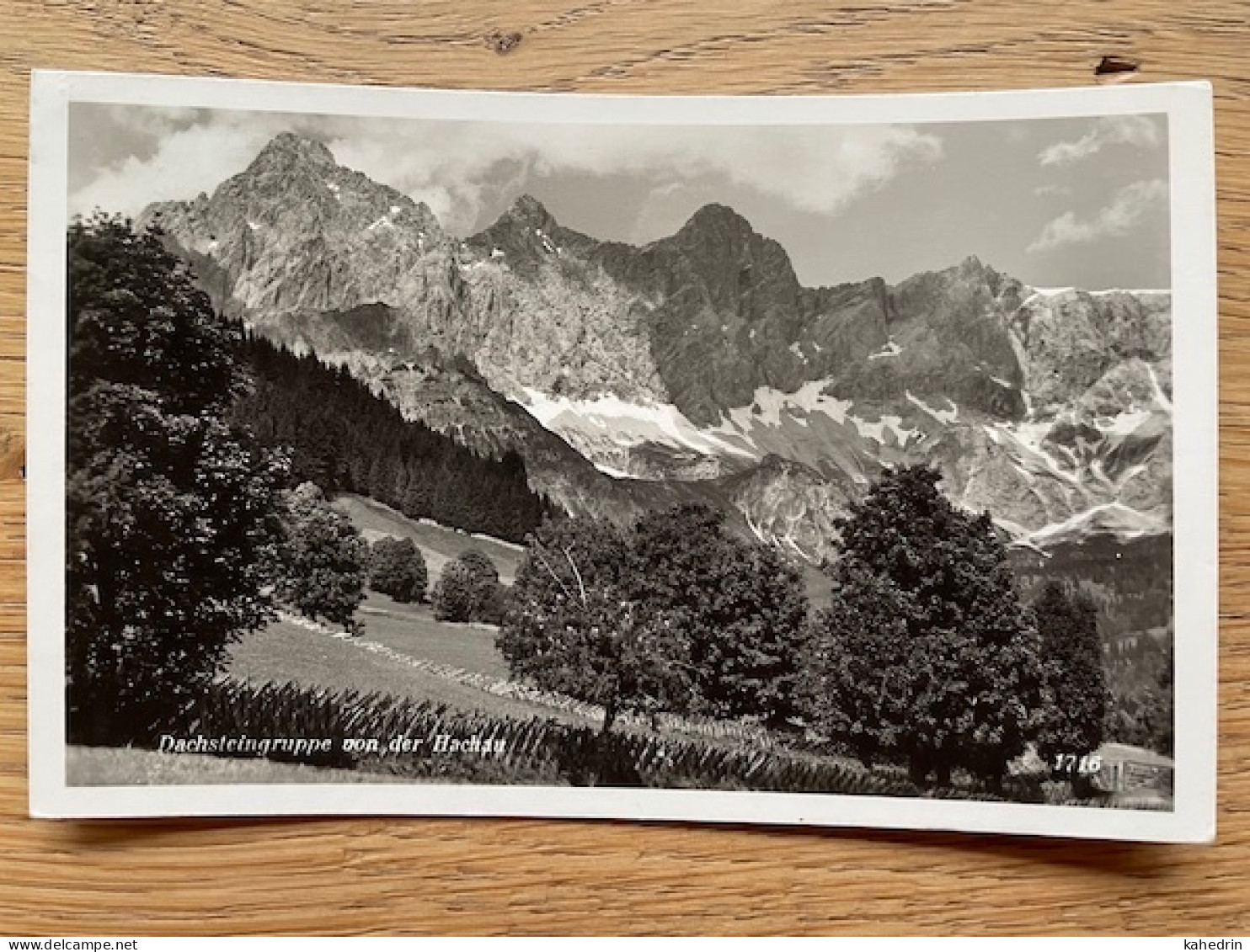 Österreich Austria 1939, Dachsteingruppe Von Der Hachau, Jausenstation Hachau Bei Filzmoos, Deutsches Reich - Filzmoos