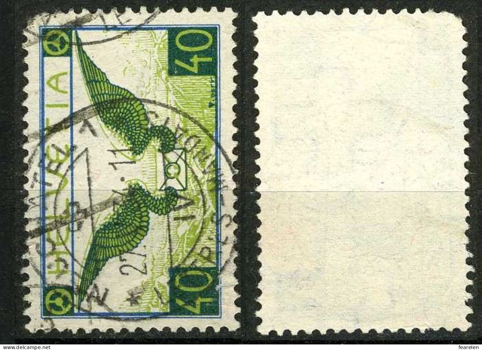 Suisse Poste Aérienne N°14 Oblitéré, Qualité Standard - Used Stamps