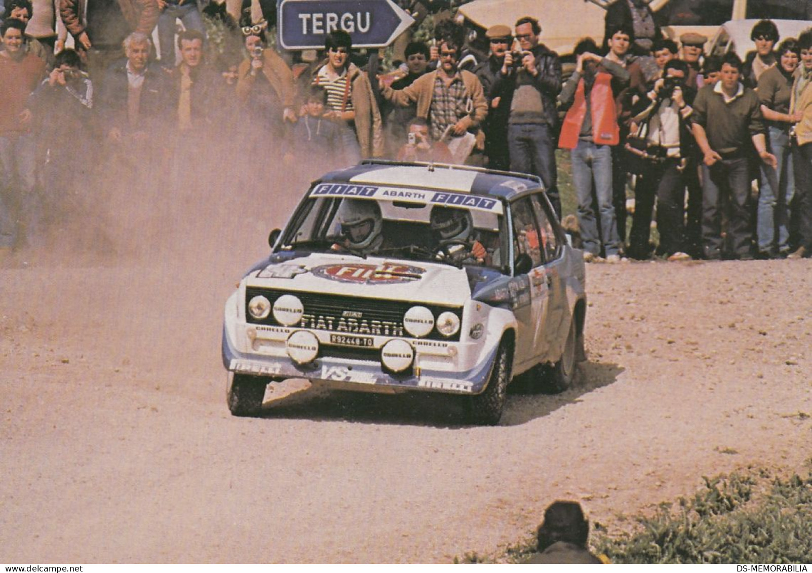 Alen Kivimaki , Fiat Abarth 131 - Rally Racing