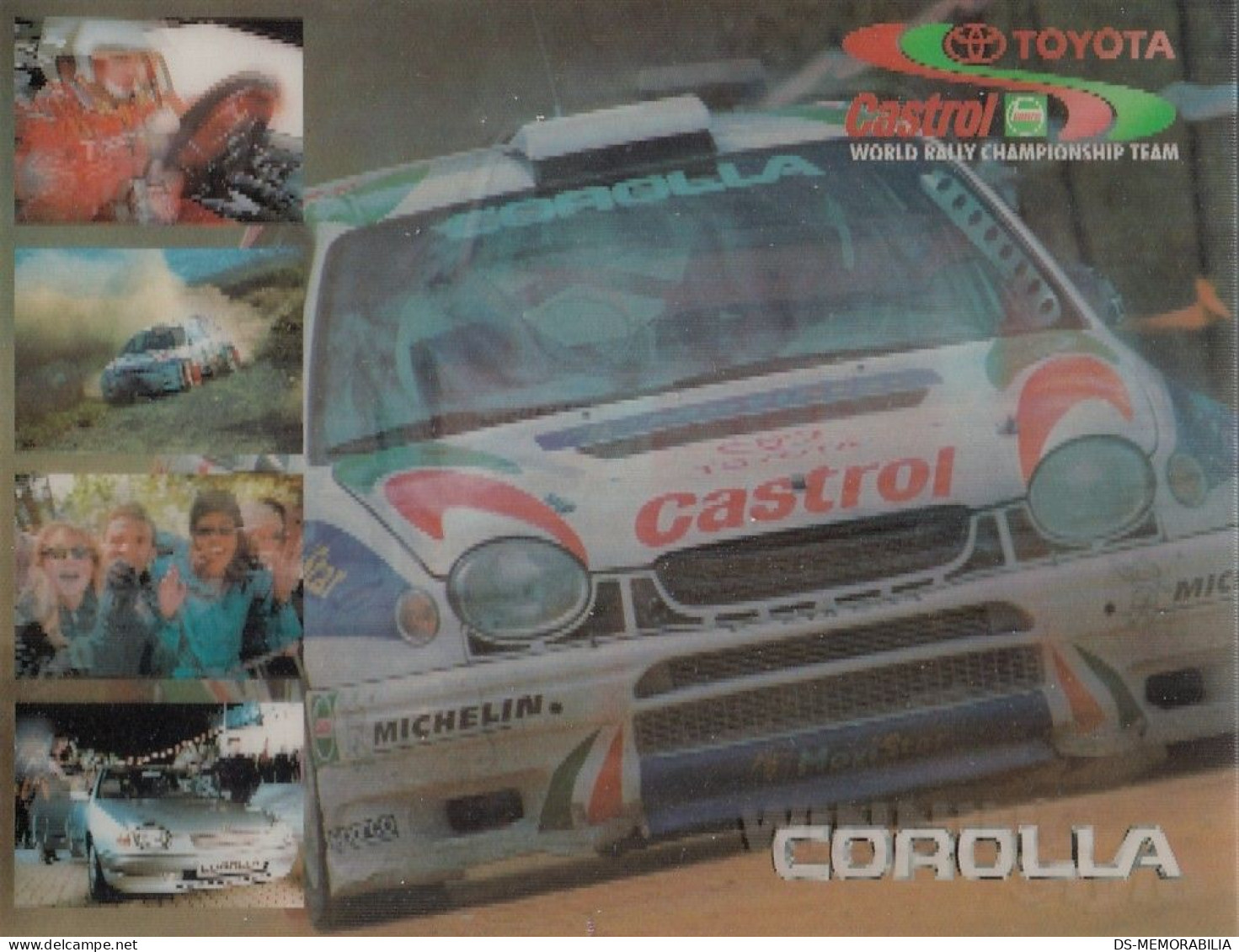 1998 World Rally Championship , Toyota Corolla 3 D Card - Rally Racing