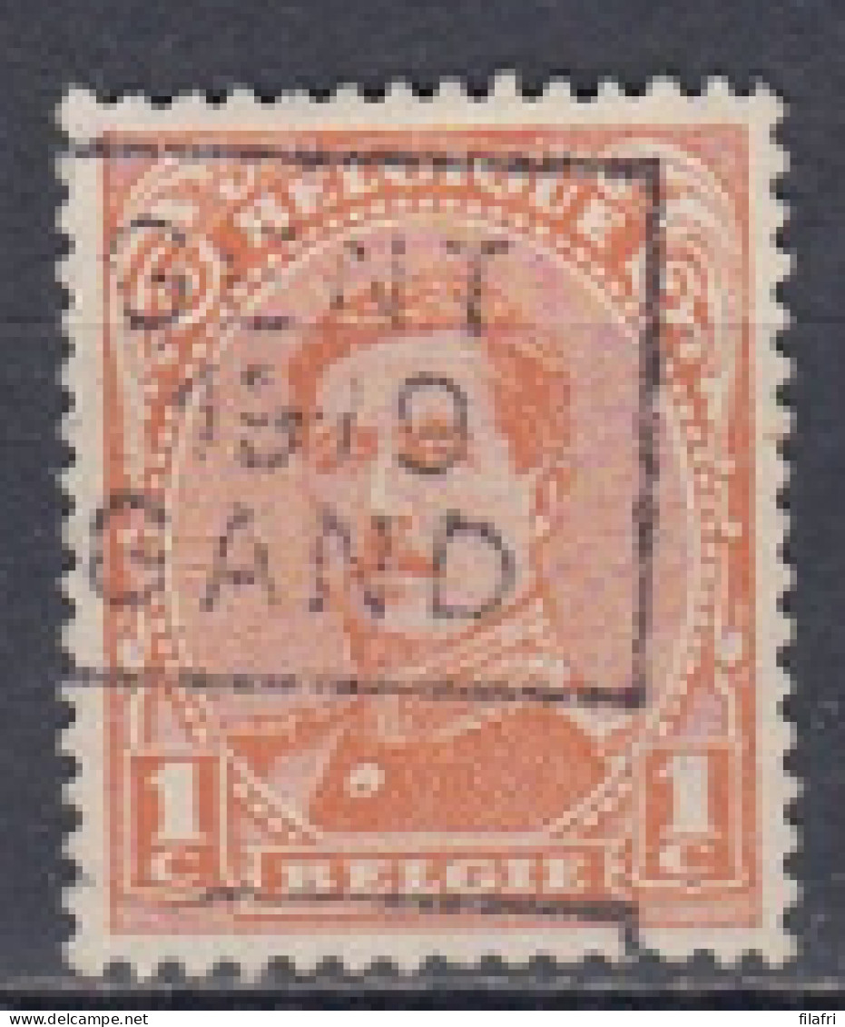 2437 Voorafstempeling Op Nr 135 - GENT 1919 GAND - Positie C - Rollo De Sellos 1910-19