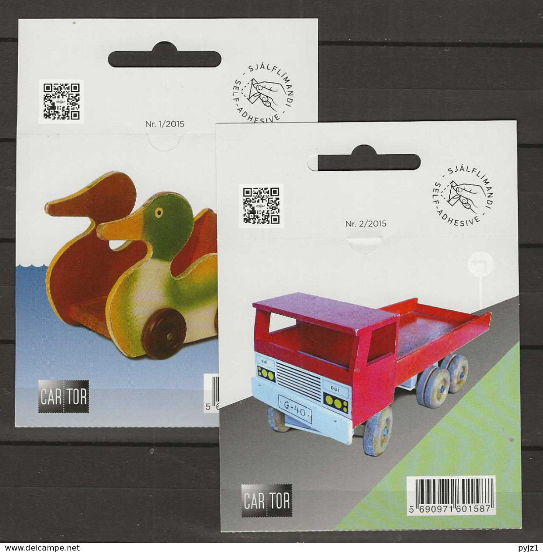 2015 MNH Cept Iceland Booklets - 2015