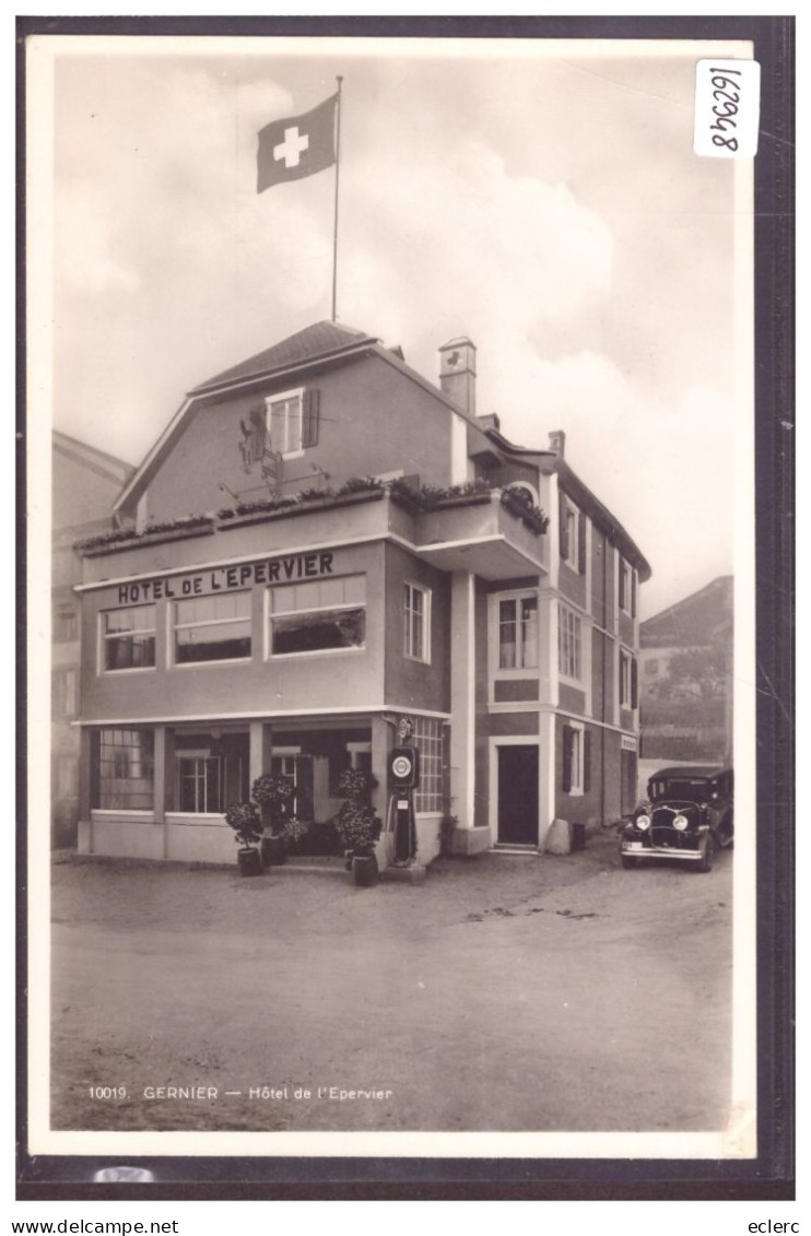 CERNIER - HOTEL DE L'EPERVIER - AUTOMOBILE - TB - Cernier