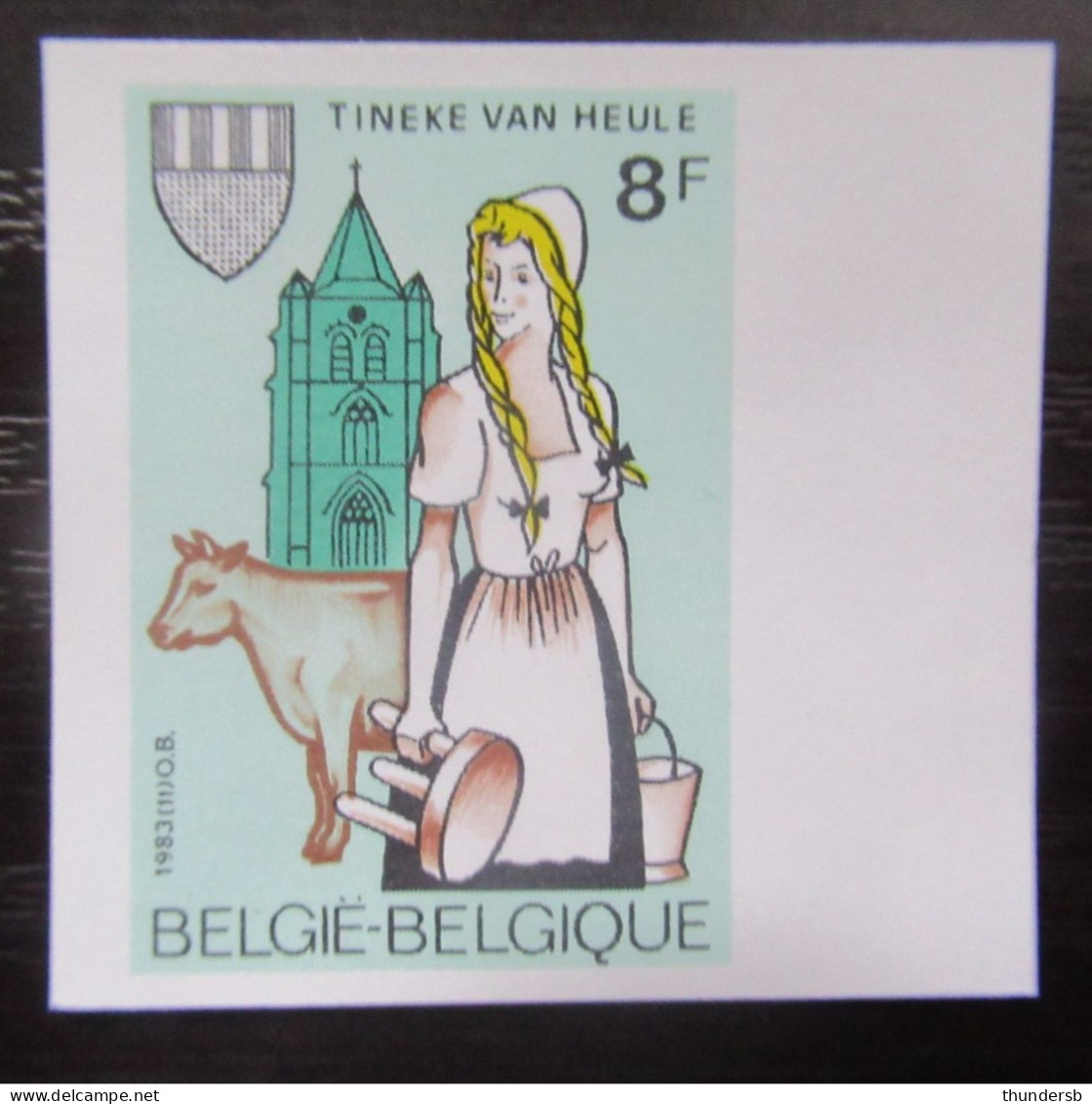 2100 'Tineke Van Heule' - Ongetand - Côte: 10 Euro - 1981-2000