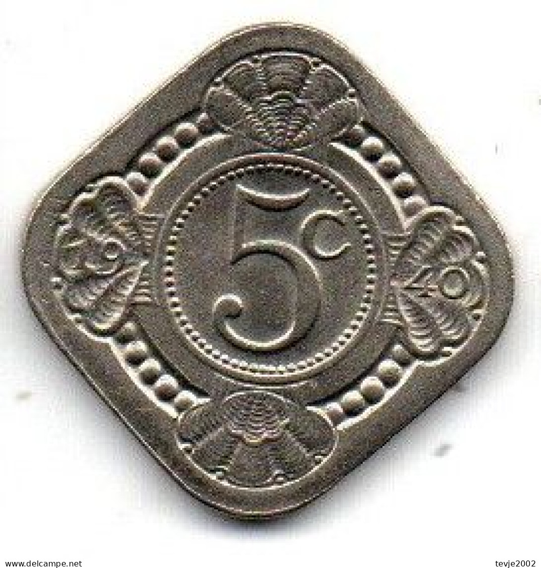 Niederlande 1940 - 5 Cents - Gebraucht Used - 5 Cent