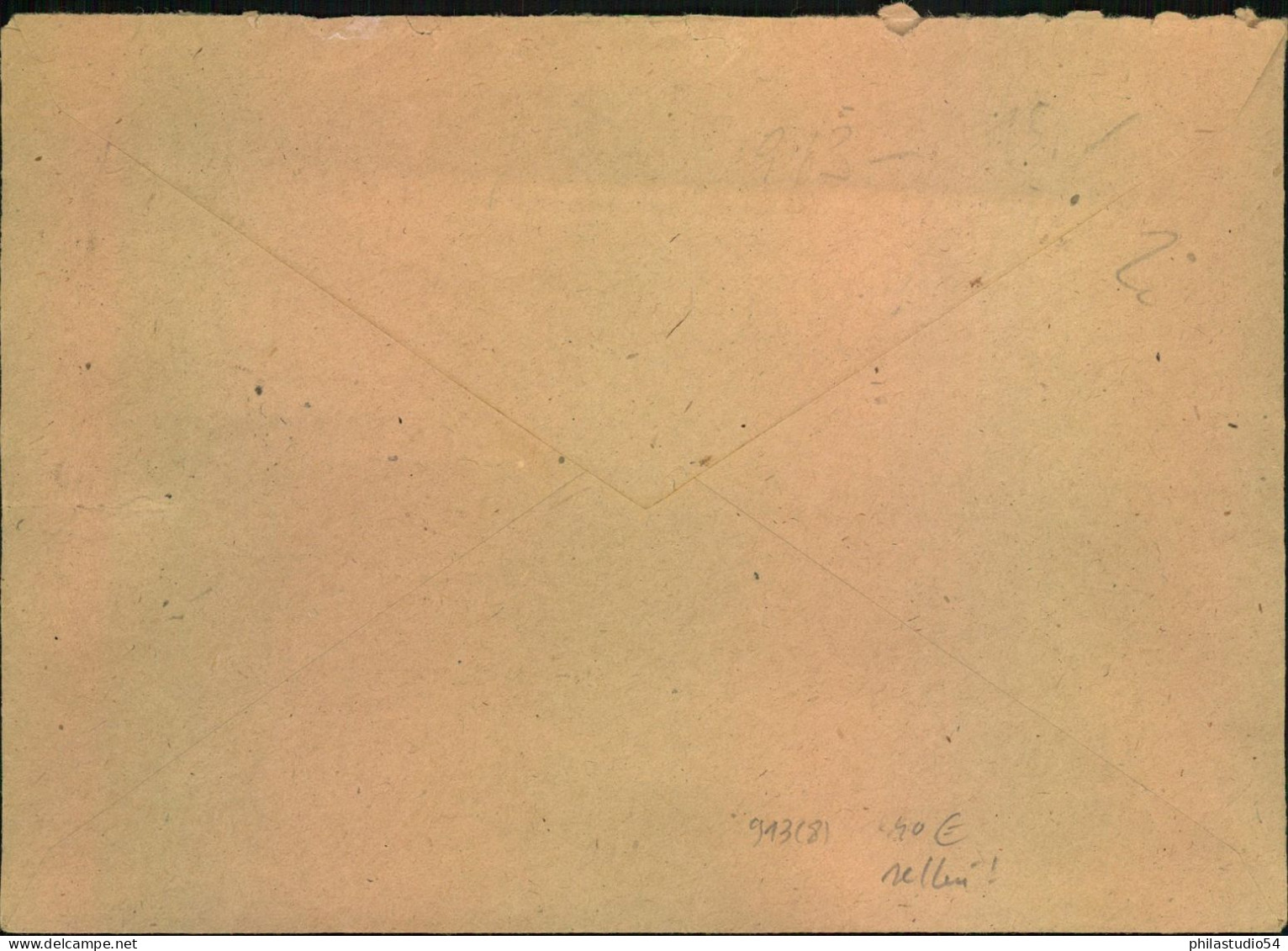 1947, Fernbrief Mit 8-mal 3 Pfg. Ziffer - Lettres & Documents