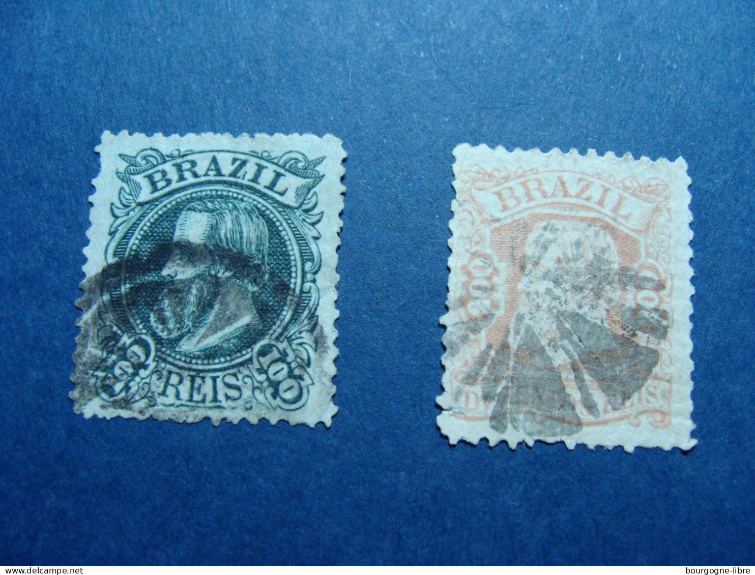 BRESIL N°49 ET 50 - Used Stamps
