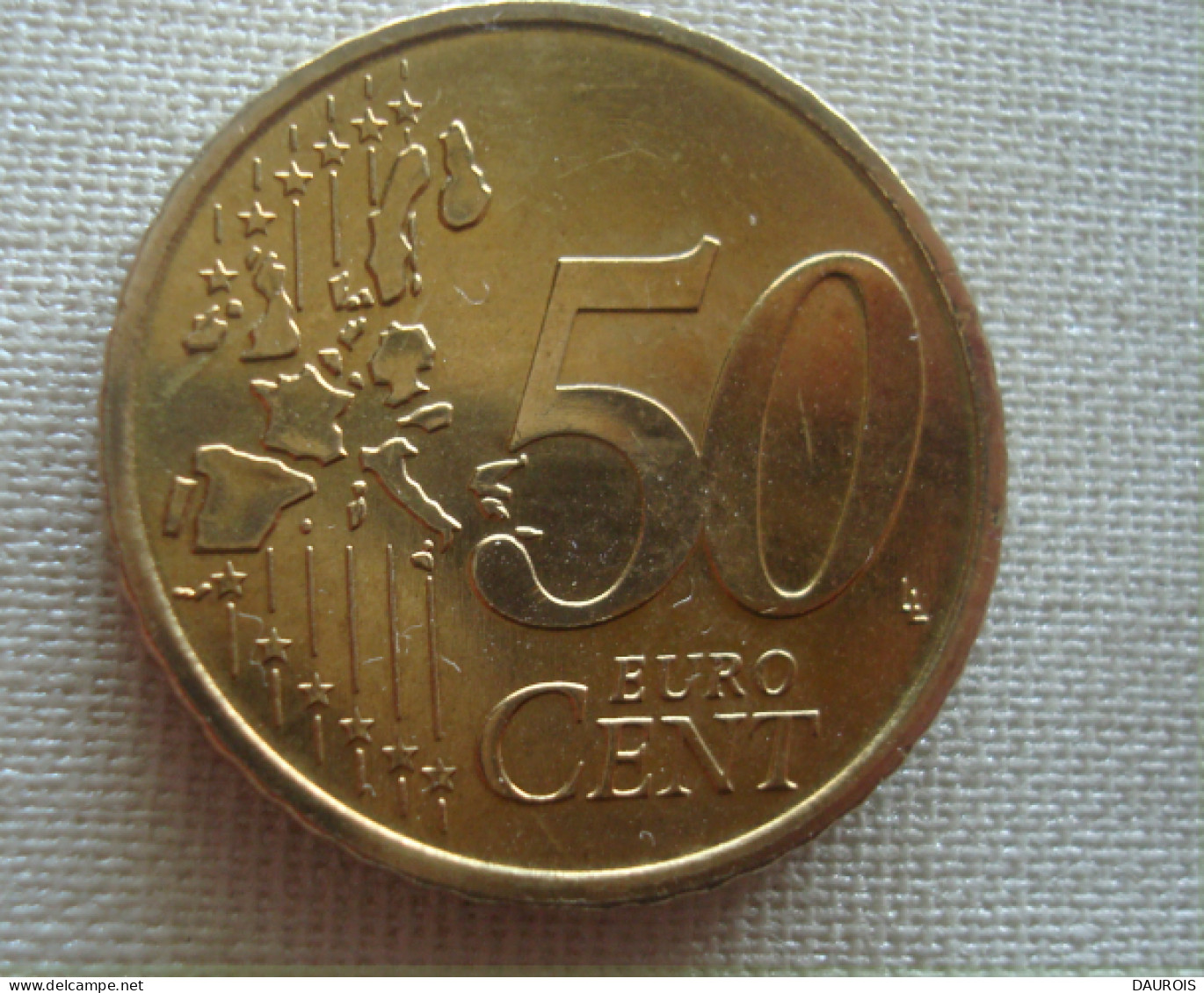 Erreur De Stries Sur Cette 0,50 Cent Euro Portugal 2002 - Portugal