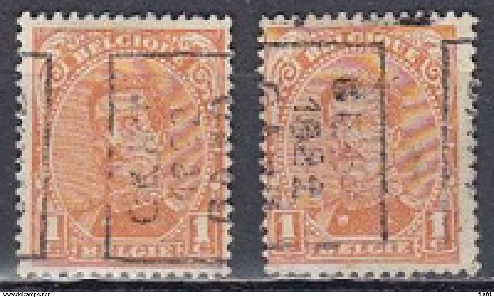 2775 Voorafstempeling Op Nr 135 - GENT 1922 GAND  - Positie A&B - Roller Precancels 1920-29