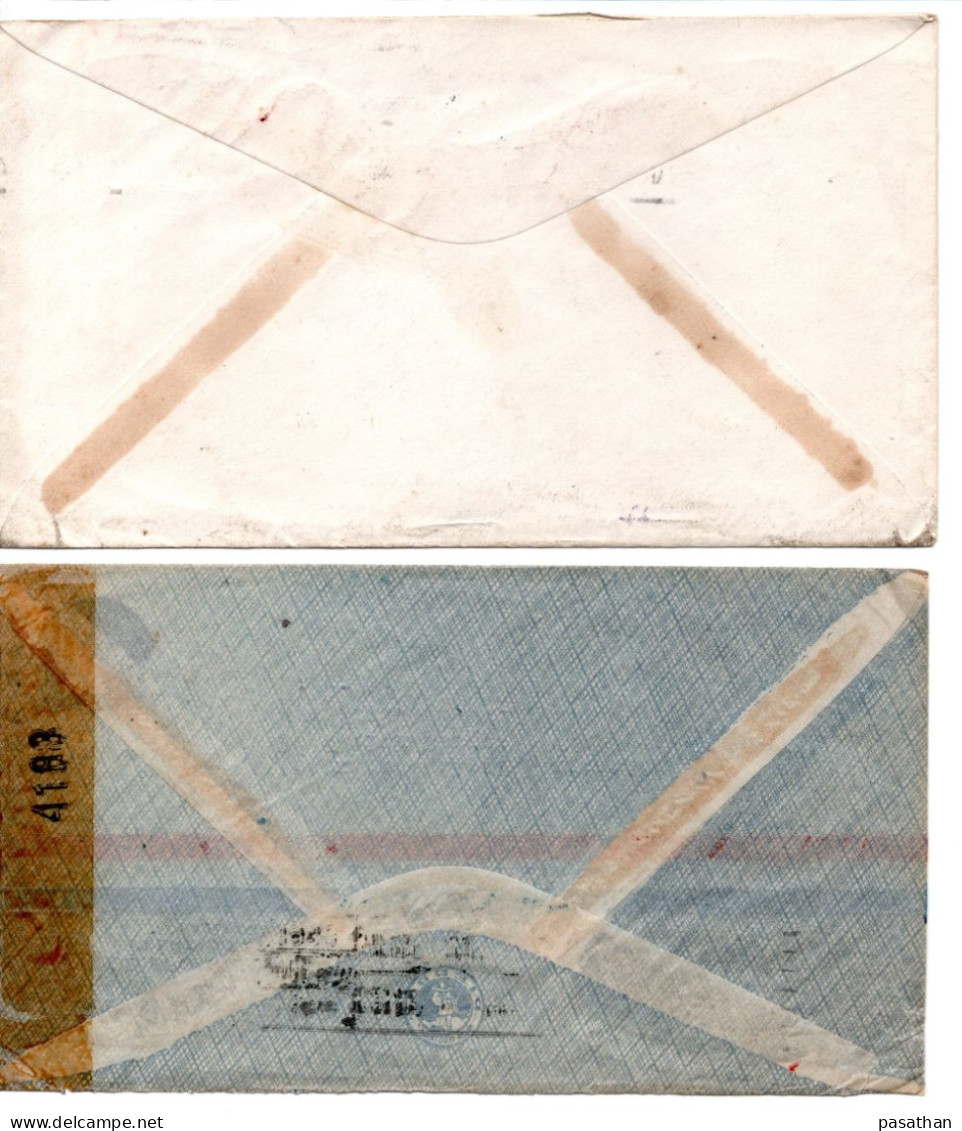 CUBA 1930s/40s - 3 Airmail Cover & 1 Postcard Posted - Brieven En Documenten