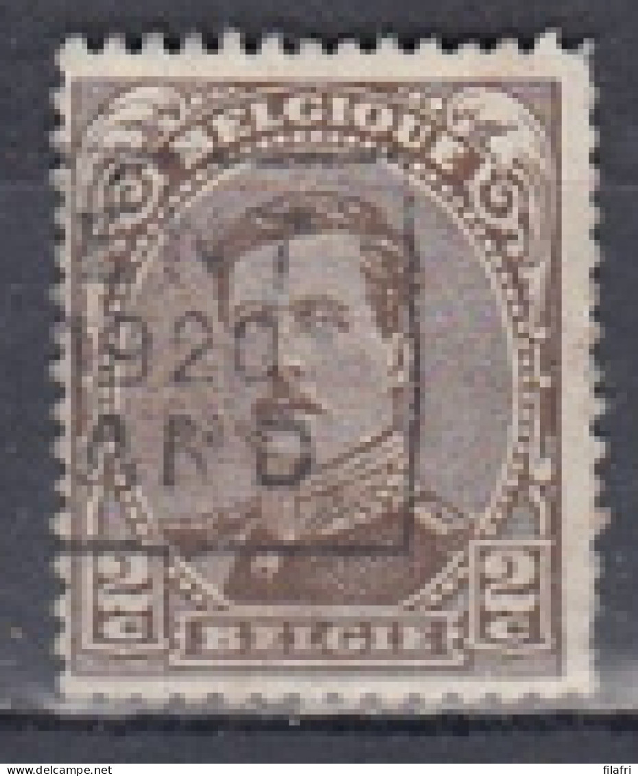 2544 II Voorafstempeling Op Nr 136 - GENT 1920 GAND - Positie C - Roulettes 1920-29