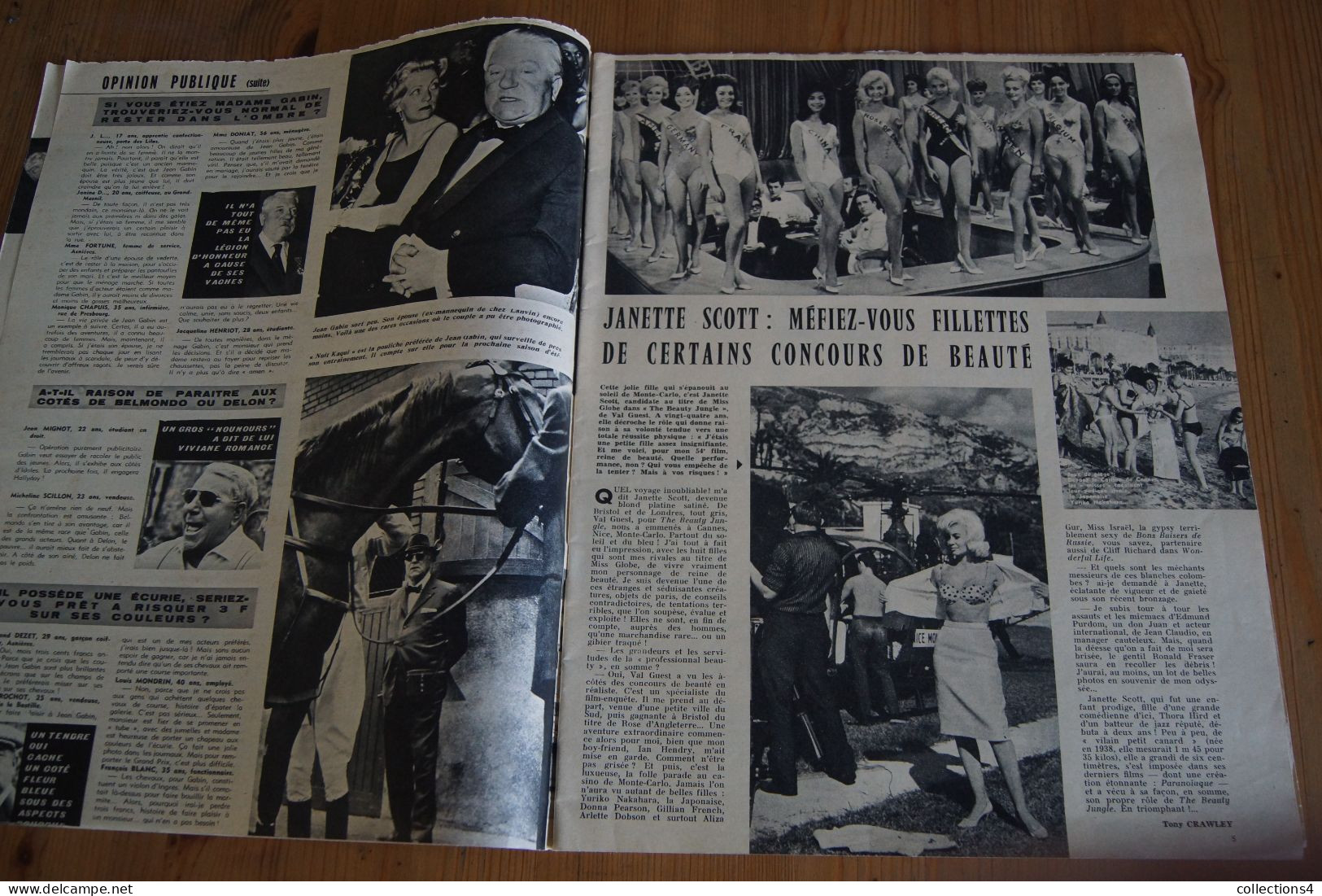 CINEMONDE 1549 STEFANIA SANDRELLI GABIN M BRANDO PRESLEY BEDOS DAUMIER CHARLTON HESTON EDDY MITCHELL HALLYDAY YEYE - Cinéma