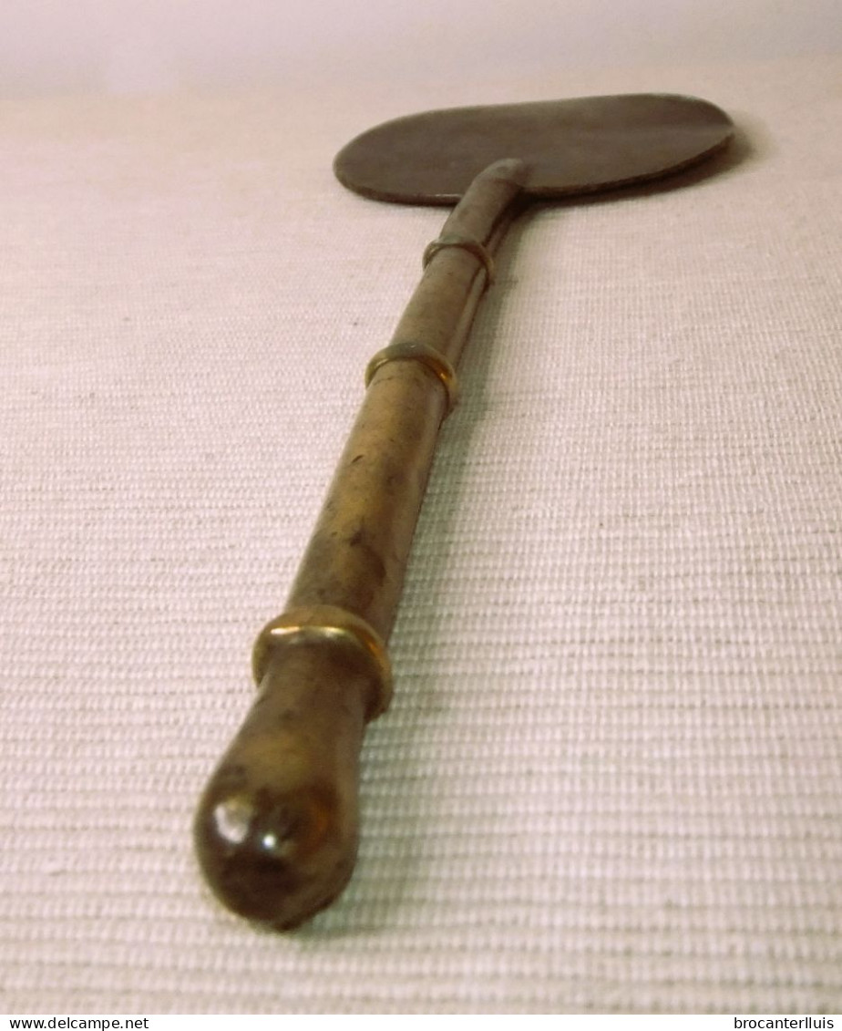 ANTIGUA BADILA DE BRONCE S. XVIII - Antike Werkzeuge