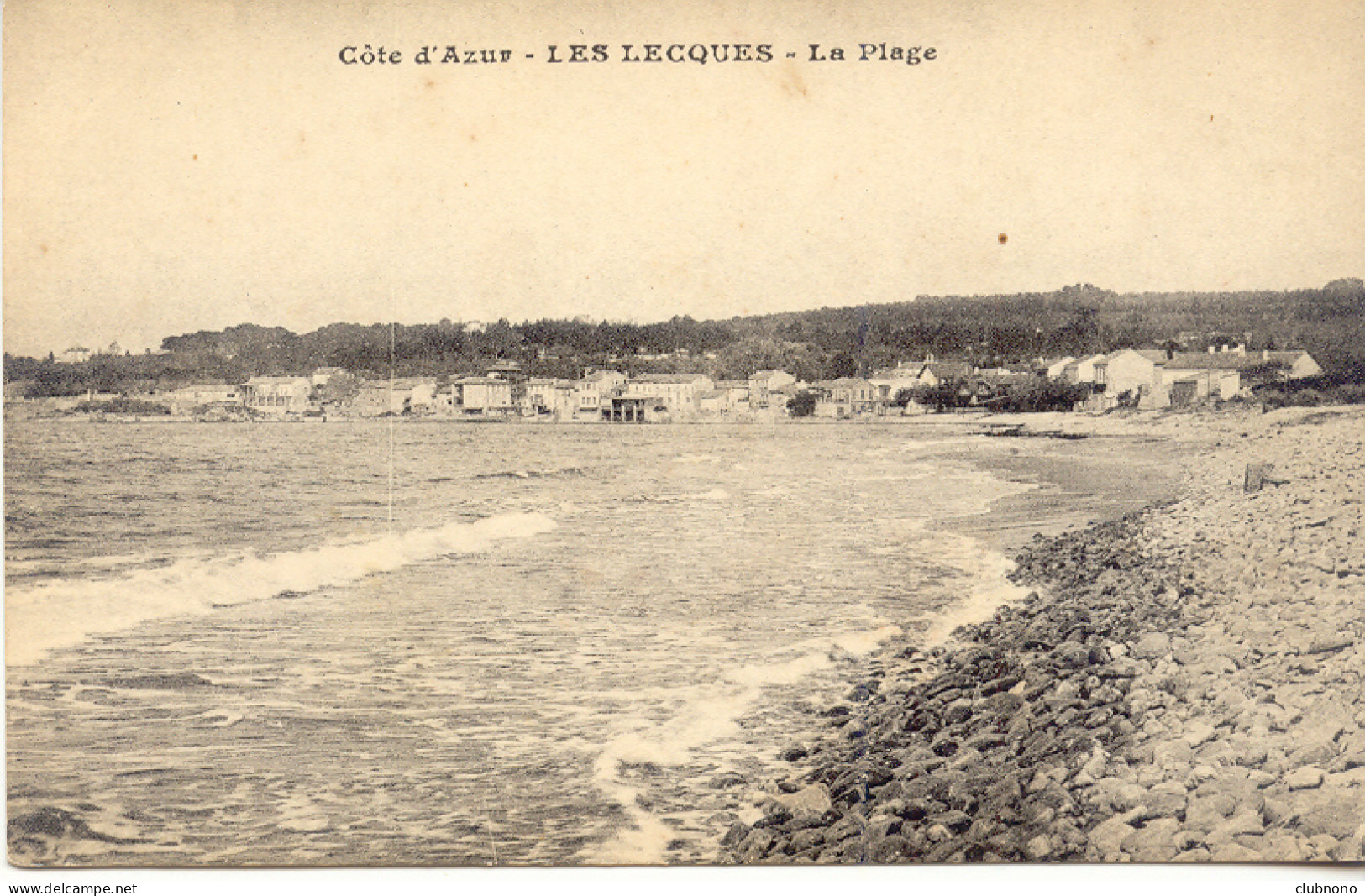 CPA - LES LECQUES - LA PLAGE - Les Lecques