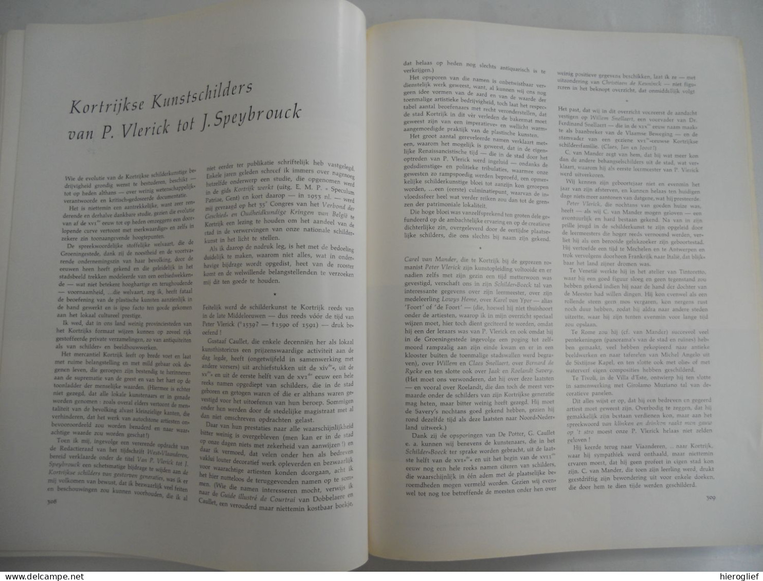 KORTRIJK Themanummer Tijdschrift WEST-VLAANDEREN 1958 Nr 5 Kunst Cultuur Leie O-l-vr-kerk Edelsmeedkunst Beeldhouwkunst - History