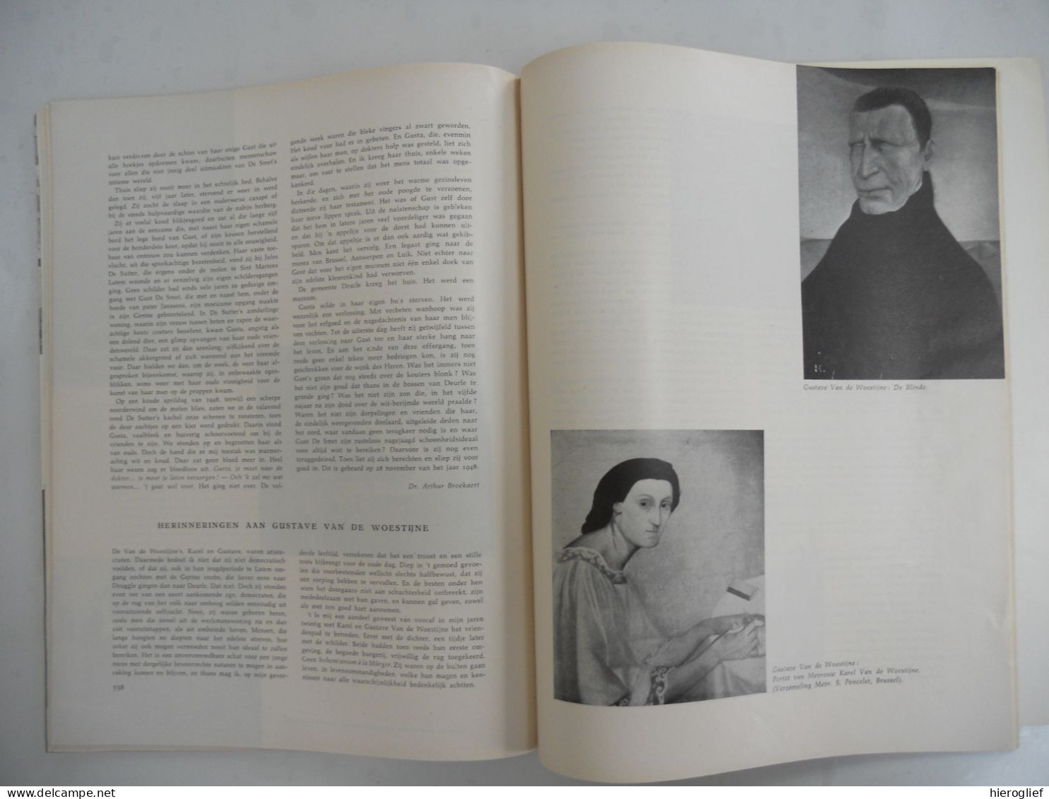 KORTRIJK themanummer tijdschrift WEST-VLAANDEREN 1958 nr 5 kunst cultuur Leie o-l-vr-kerk edelsmeedkunst beeldhouwkunst