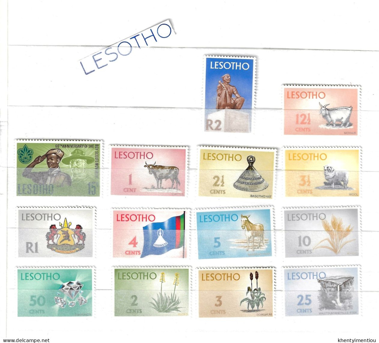 Lot Du Lesotho MNH (1967 Et 1971) - Lesotho (1966-...)