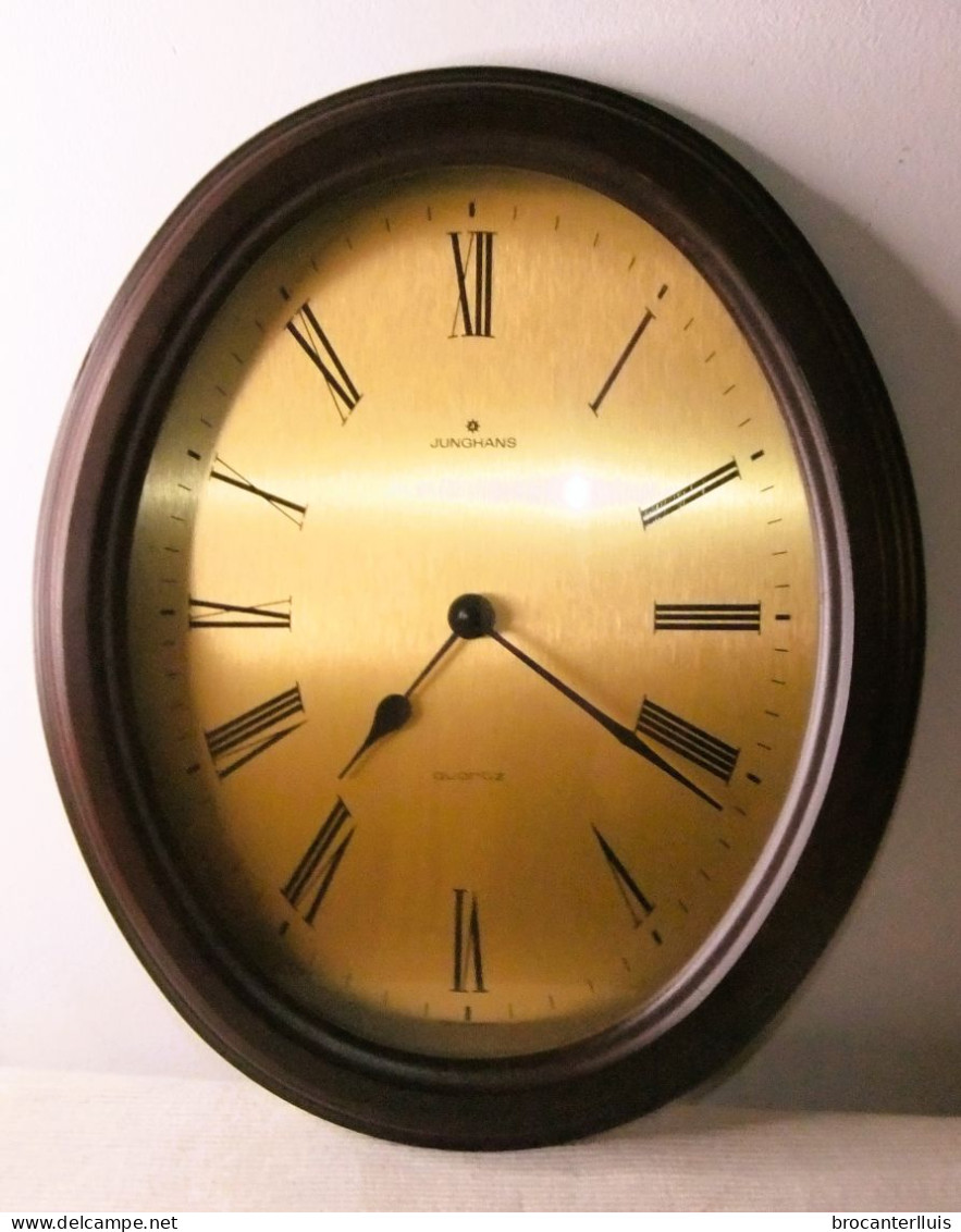 ELEGANTE RELOJ DE PARED JUNGHANS QUARTZ VINTAGE - Moderne Uhren