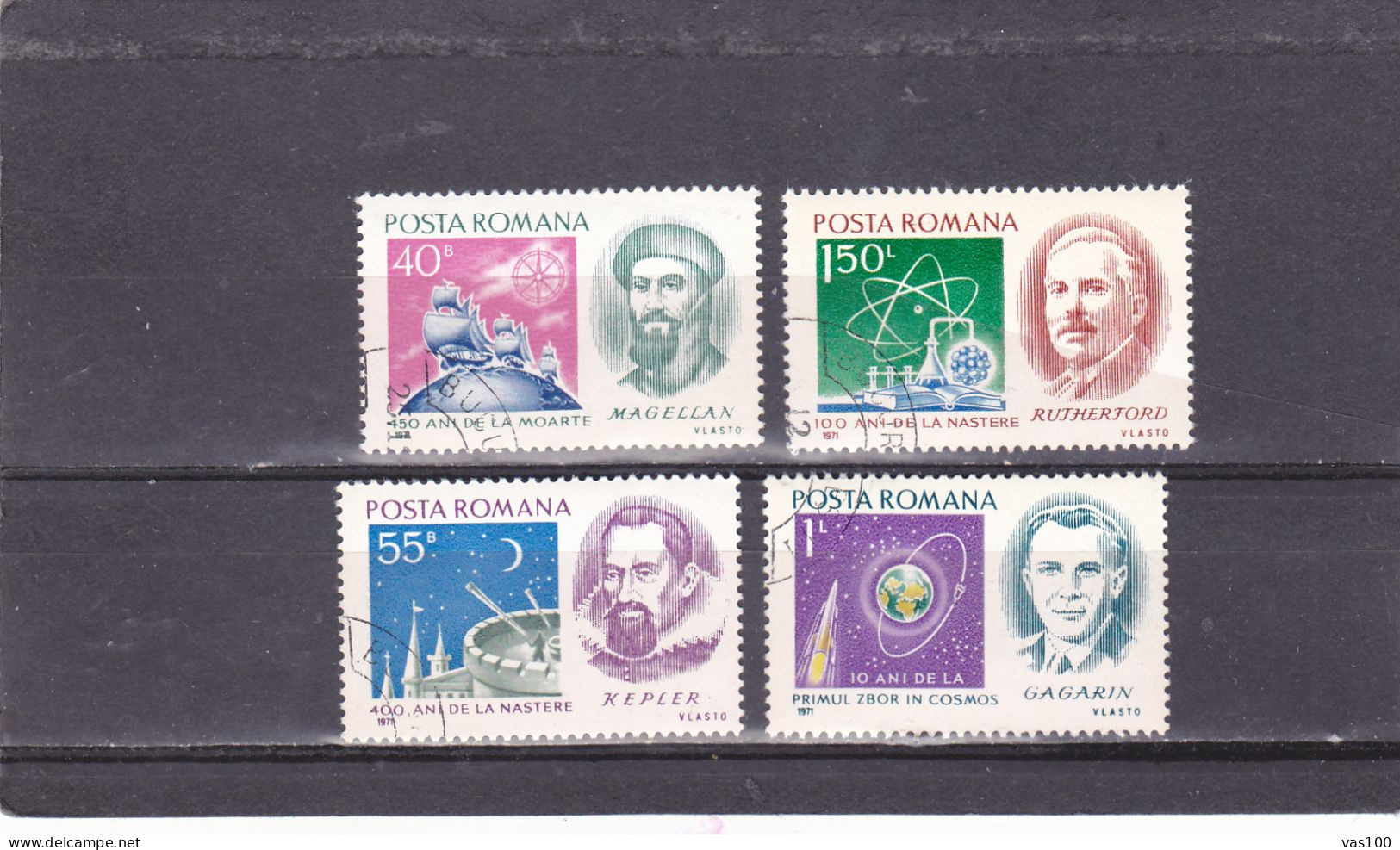 Romania 1971 Mi 3001-3004 USED - Usado