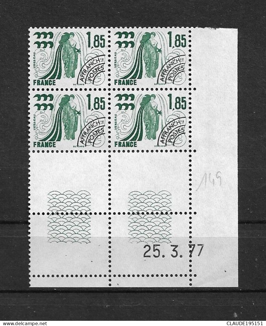 FRANCE 1977 PREO   N° 149**  25.3.77 COIN DATE GOMME D'ORIGINE SANS CHARNIÈRE  NEUF TTB      2 SCANS - 1970-1979