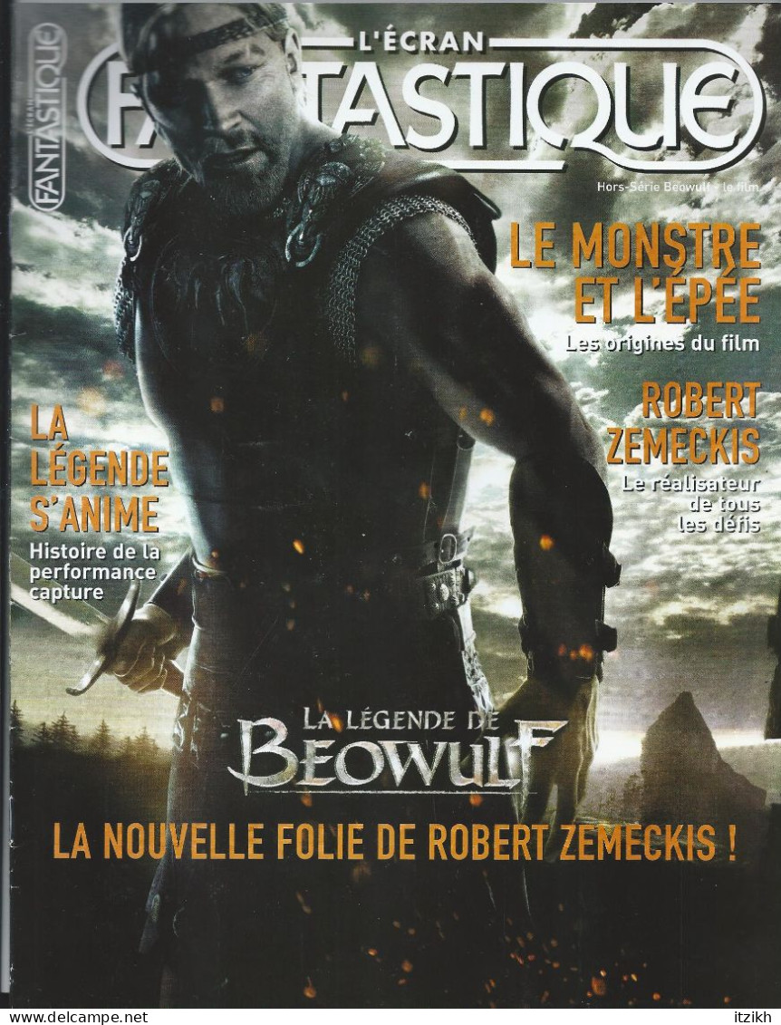 La Légende De Beowulf 2007 Livret 20 Pages Etat Neuf Zemeckis Winstone Hopkins Malkovich Penn  Angelina Jolie - Publicidad