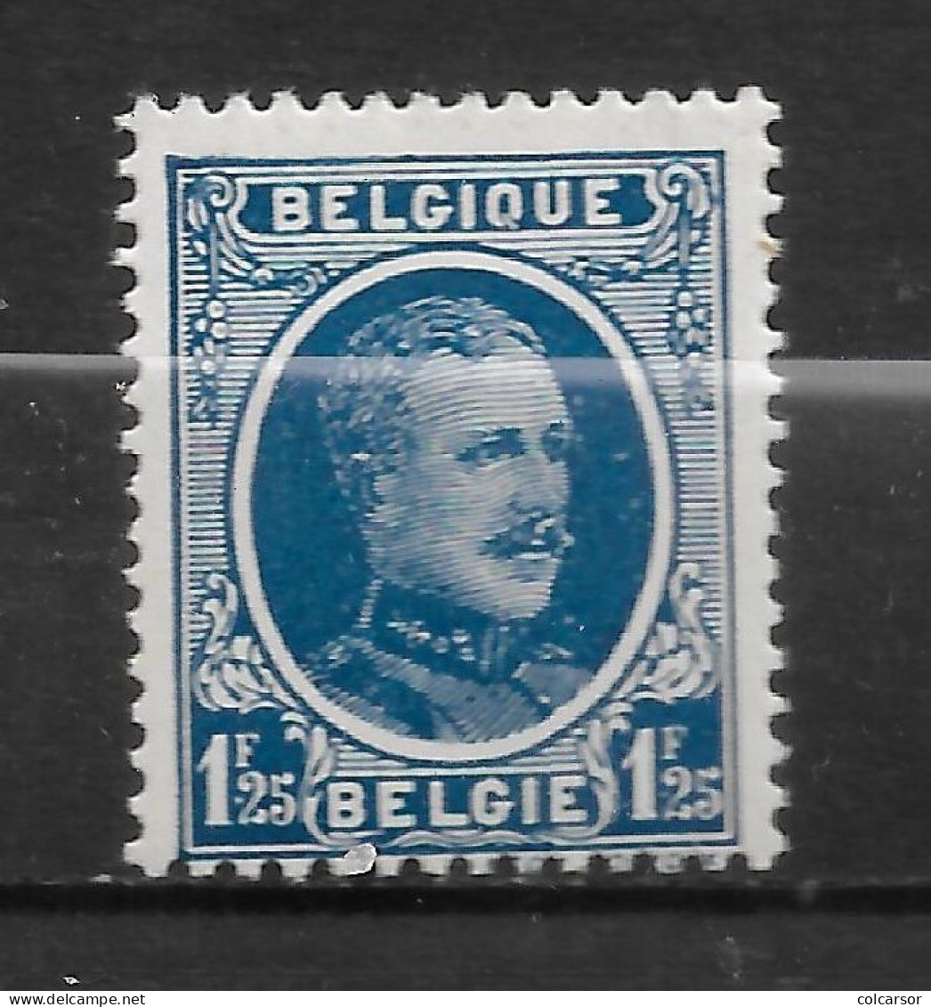 BELGIQUE ,N °206    ALBERT 1er - 1921-1925 Petit Montenez