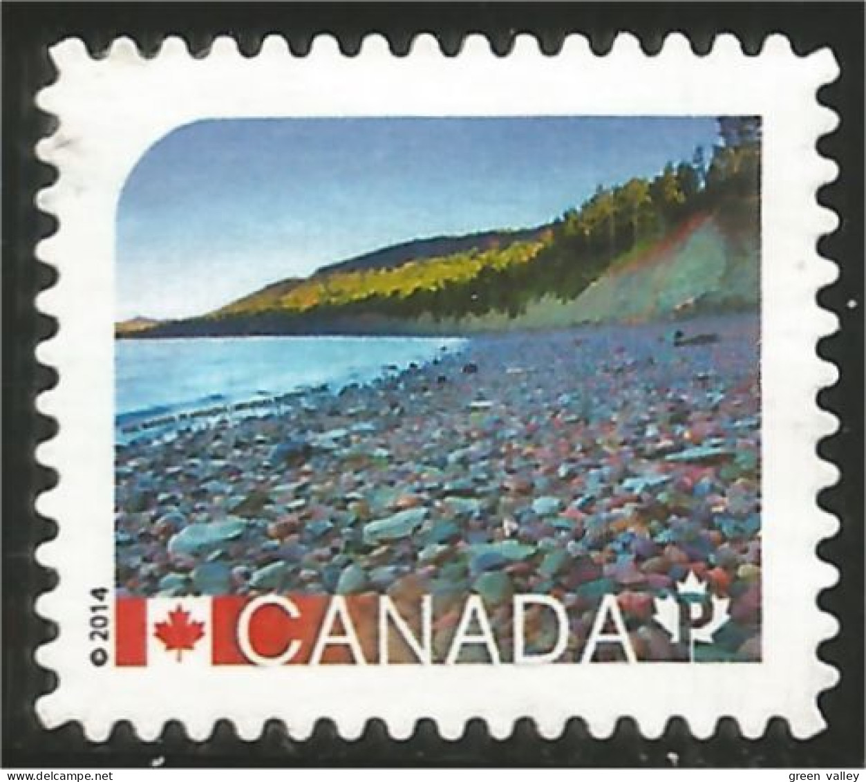 Canada Plage Beach Mint No Gum (45) - Neufs
