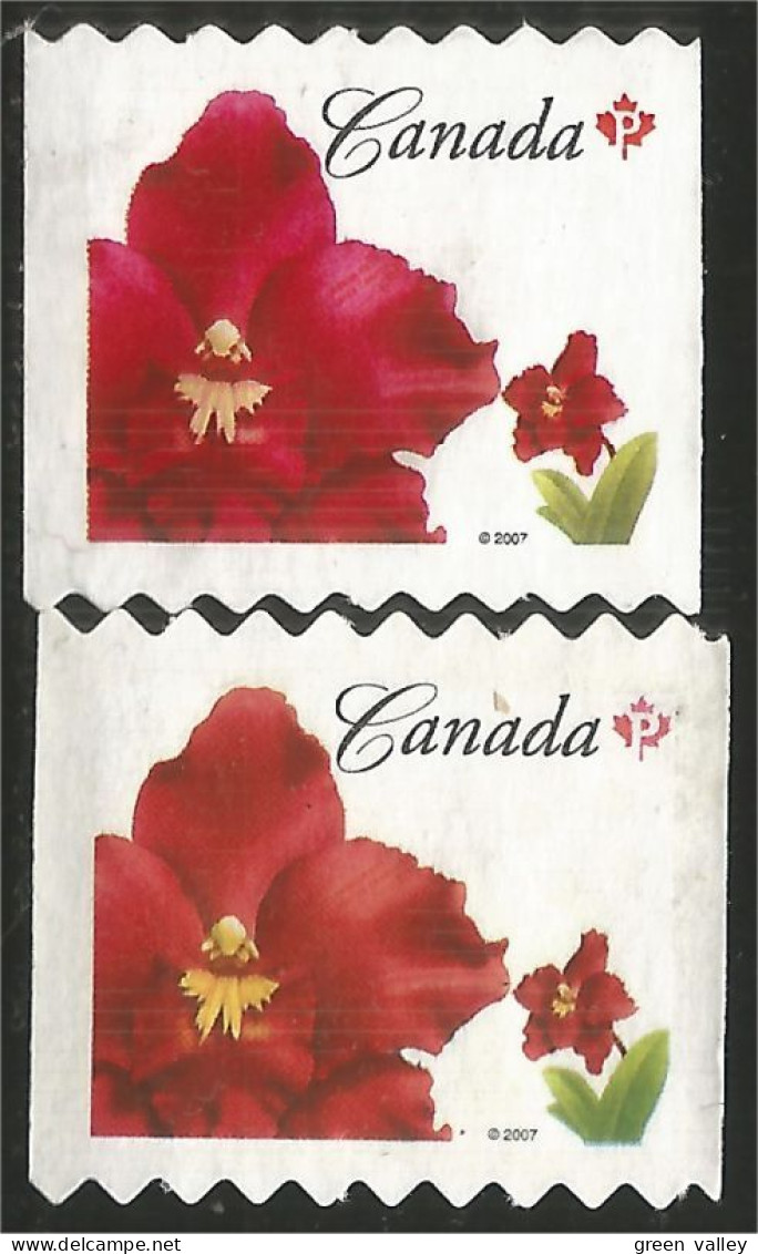 Canada Island Red Rouge 2 Perforations Différentes Mint No Gum Face $1.80 (19) - Neufs