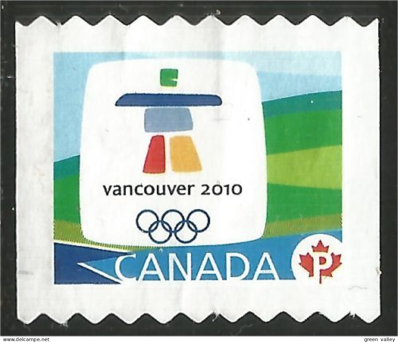 Canada Vancouver 2010 Olympics Inuksuk Mint No Gum (13) - Neufs