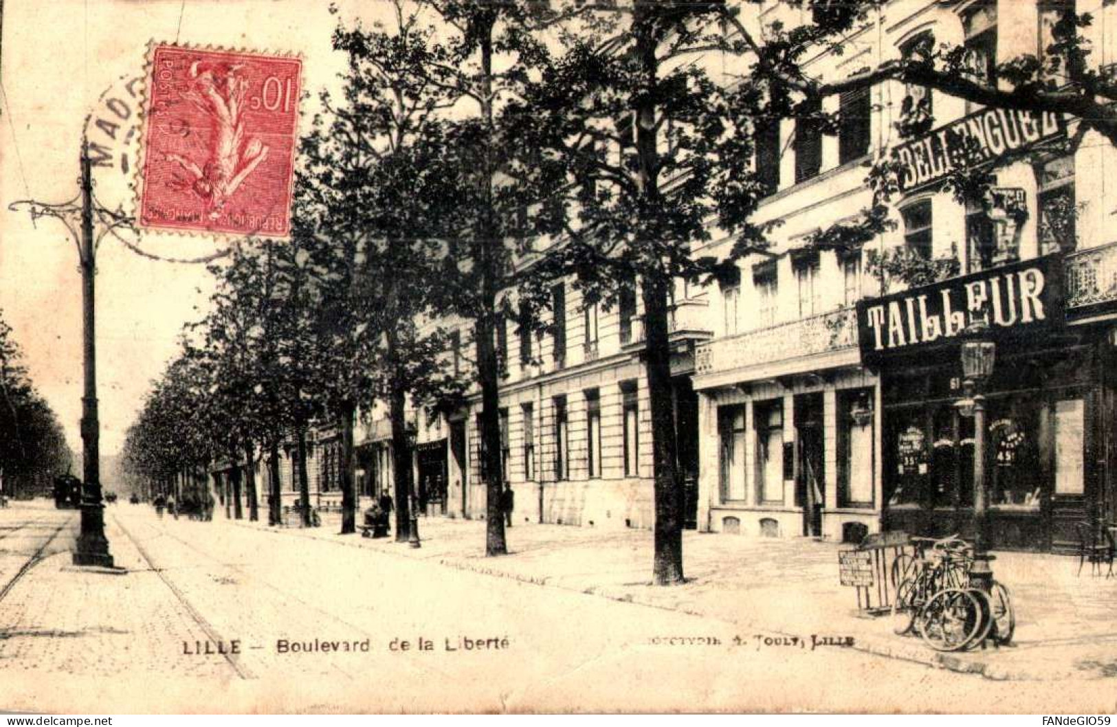 59 LILLE BOULEVARD DE LA LIBERTE - TAILLEUR /// 30 - Lille