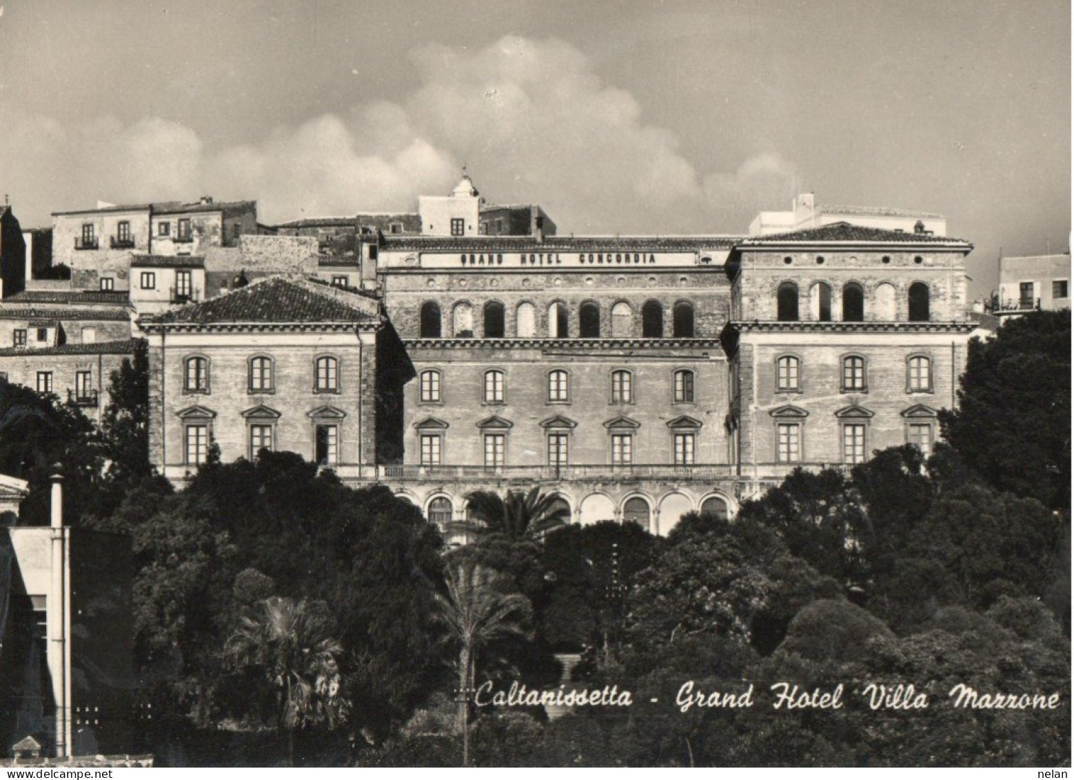 CALTANISSETTA - GRAND HOTEL VILLA MAZZONE - F.G. - Caltanissetta