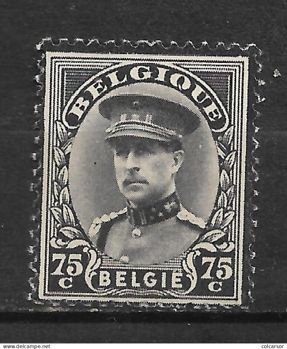 BELGIQUE ,N ° 384    ALBERT 1er - 1929-1937 Heraldieke Leeuw