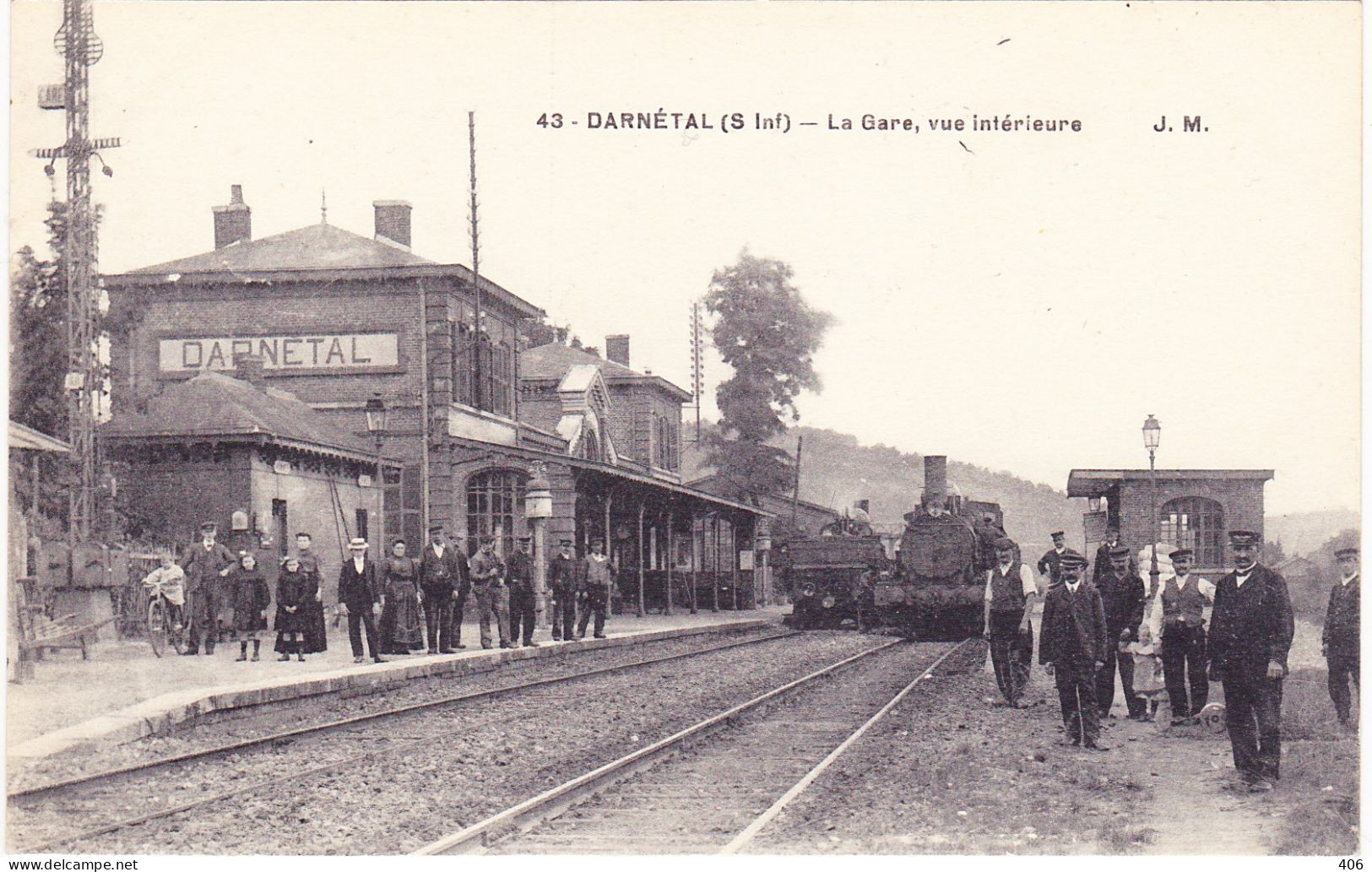 Darnétal  -  La Gare,vue Intérieure - Darnétal